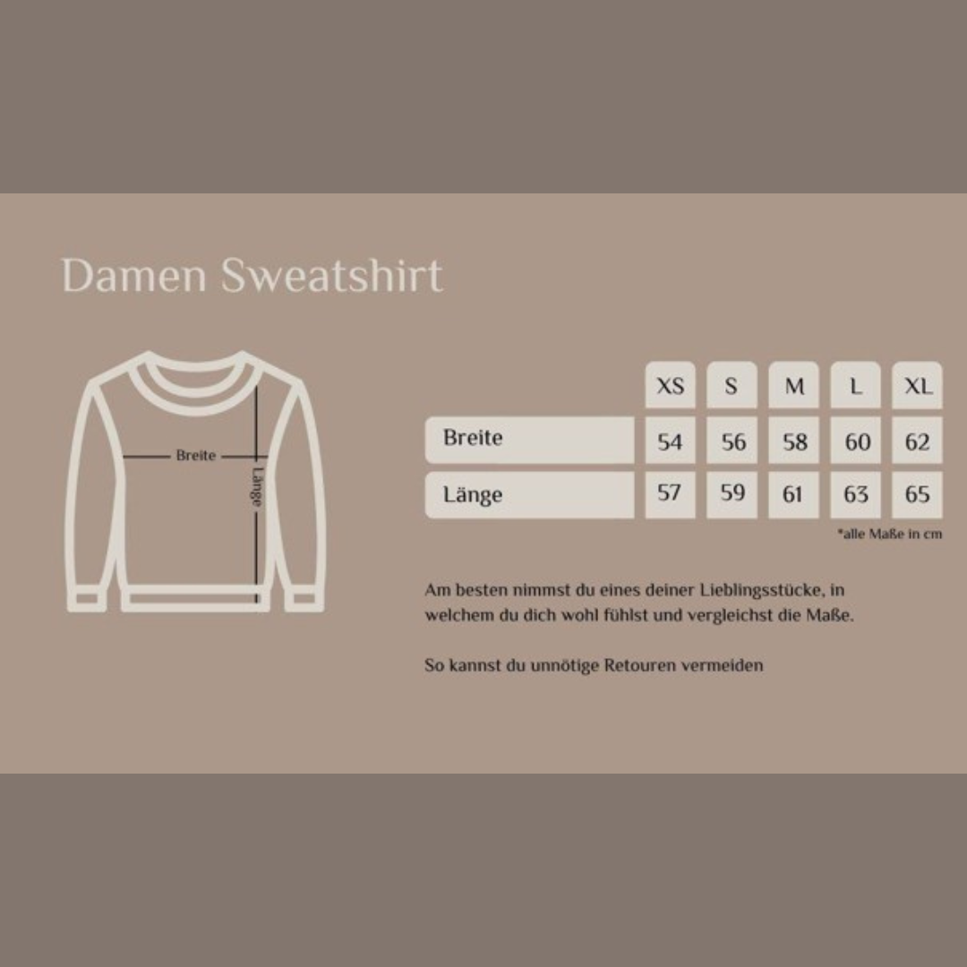 Frauen Sweatshirt aus Holzfasern * Sweater * 100% Natur * 0% Plastik * mint * Motiv "Lotusblüte"