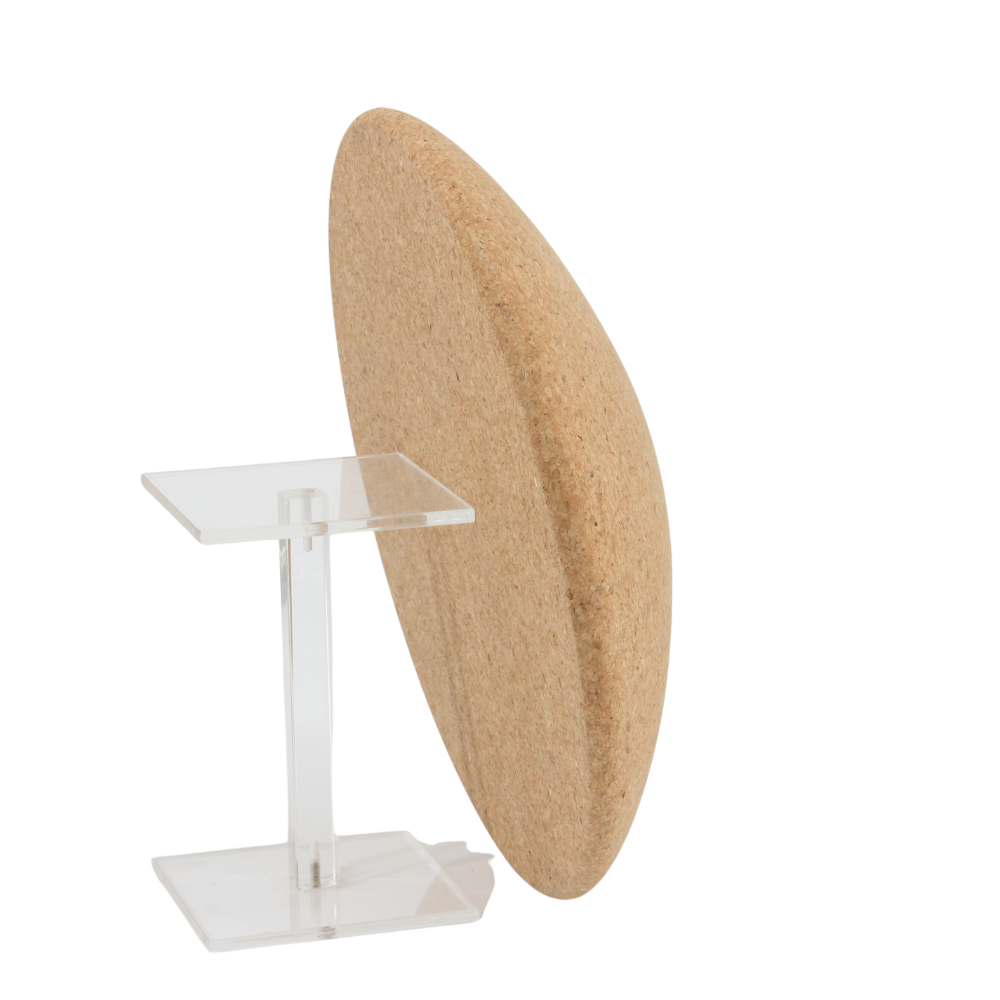 Balance Board aus Kork * half moon * vegan * umweltfreundlich * antiseptisch * Premium Qualität * hergestellt in Portugal