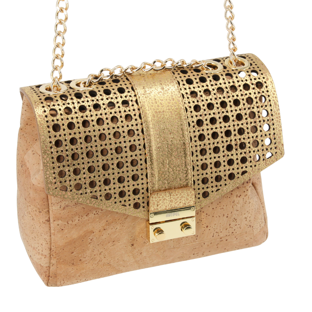 Kork Handtasche * Inidviduell einstellbare Kettenlänge * Vegan * Umhängetasche für Frauen * Crossbody * Shopper * handmade in Portugal