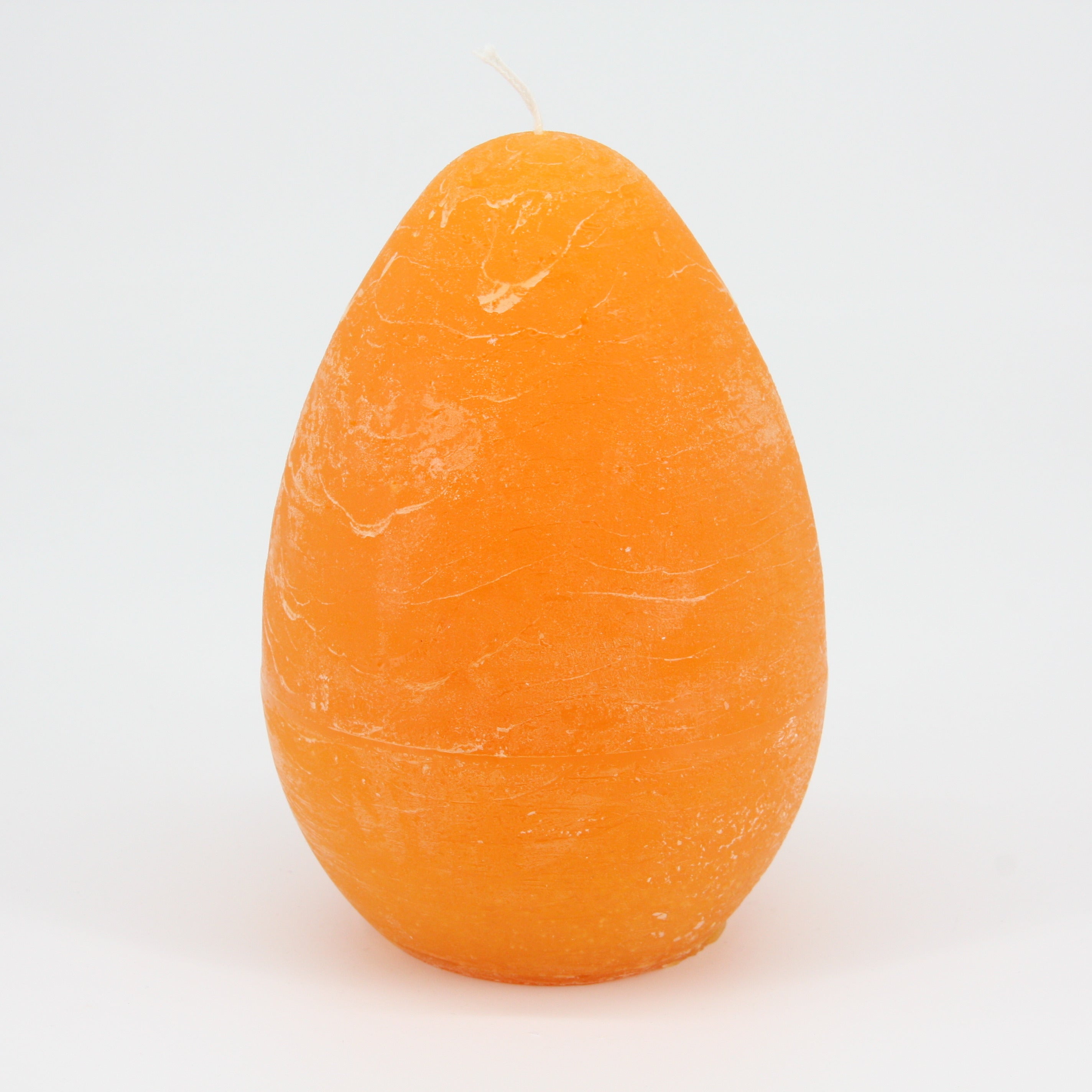 Eier-Kerze Rustico 10 x 16 cm * Osterkerze * 100 Std. Brenndauer * gelb * von Hand gearbeitet * durchgefärbt * rußfrei * geruchslos * von Kerzen Steinhart Bad Tölz