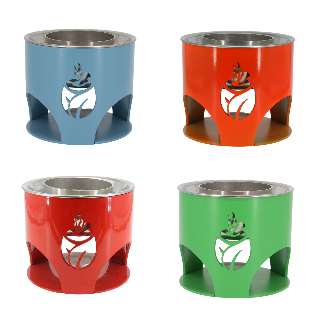 Premium Kräuterdampfofen FLAME * verschiedene Farben in Kleinstserien * natürlicher Duft ohne Strom * Aromatisierung, Befeuchtung und Desinfektion der Luft * made in Germany