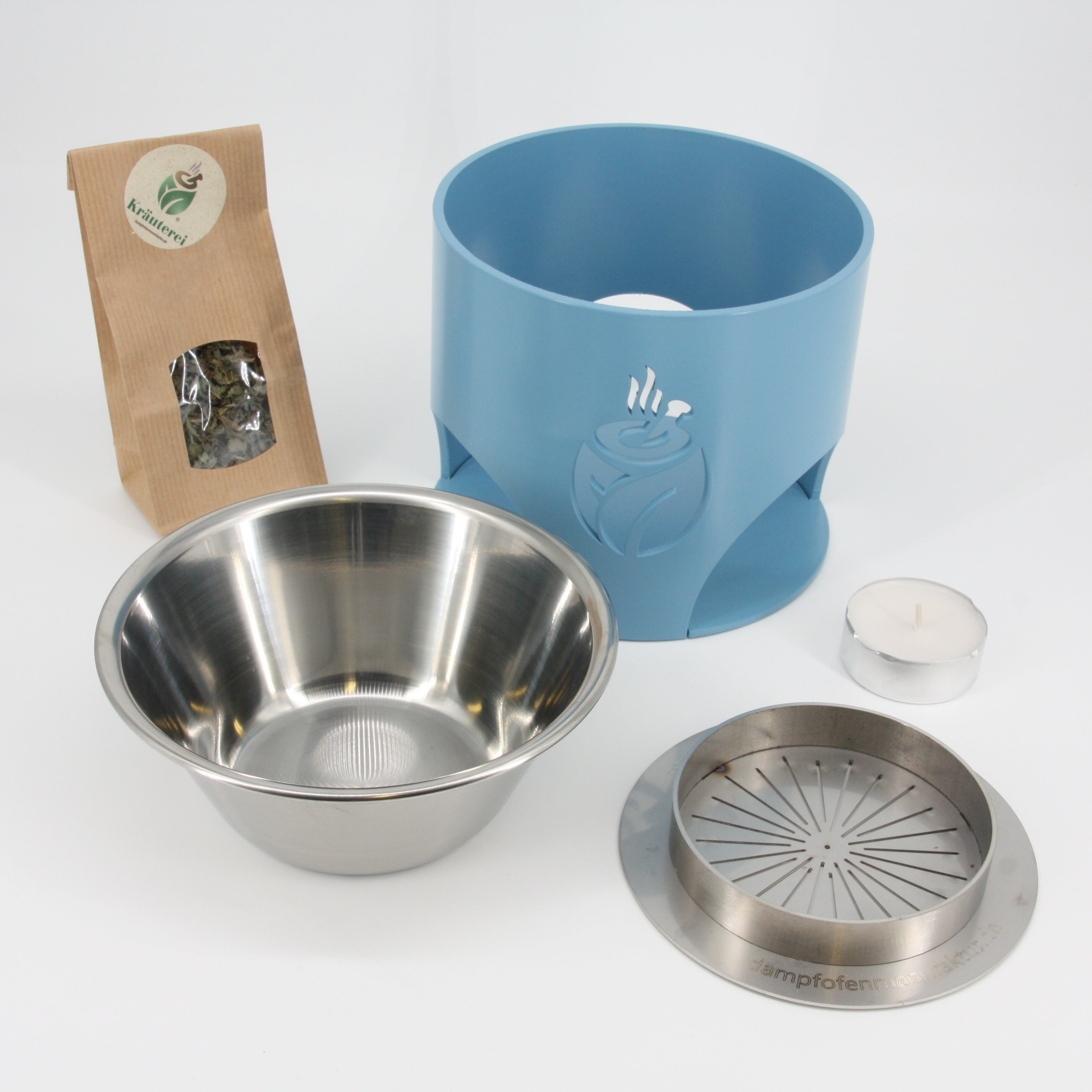 Premium Kräuterdampfofen FLAME * verschiedene Farben in Kleinstserien * natürlicher Duft ohne Strom * Aromatisierung, Befeuchtung und Desinfektion der Luft * made in Germany