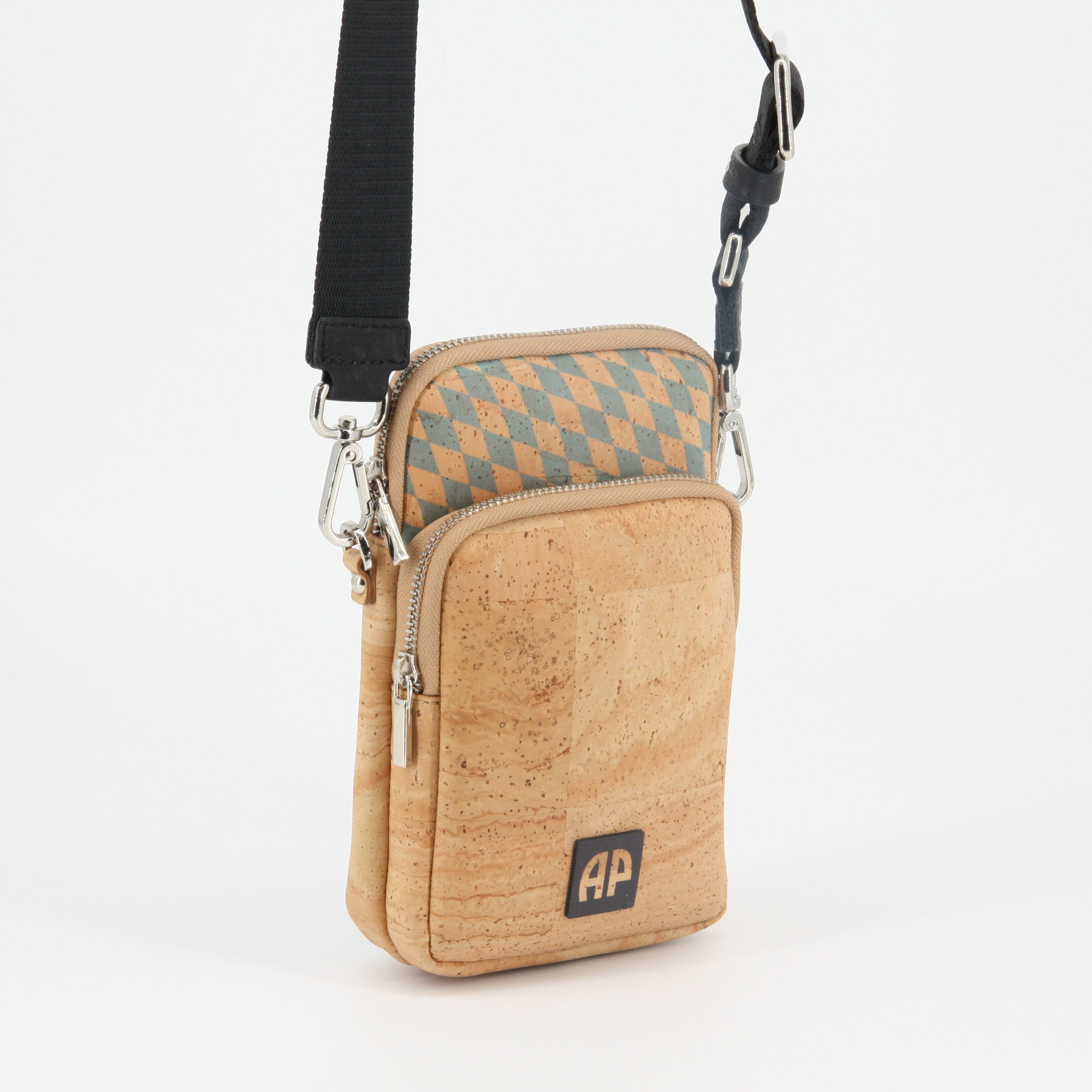 Kork Handytasche zum Umhängen * high-end Qualität * Vegan * Crossbody Handy Tasche * handmade in Portugal