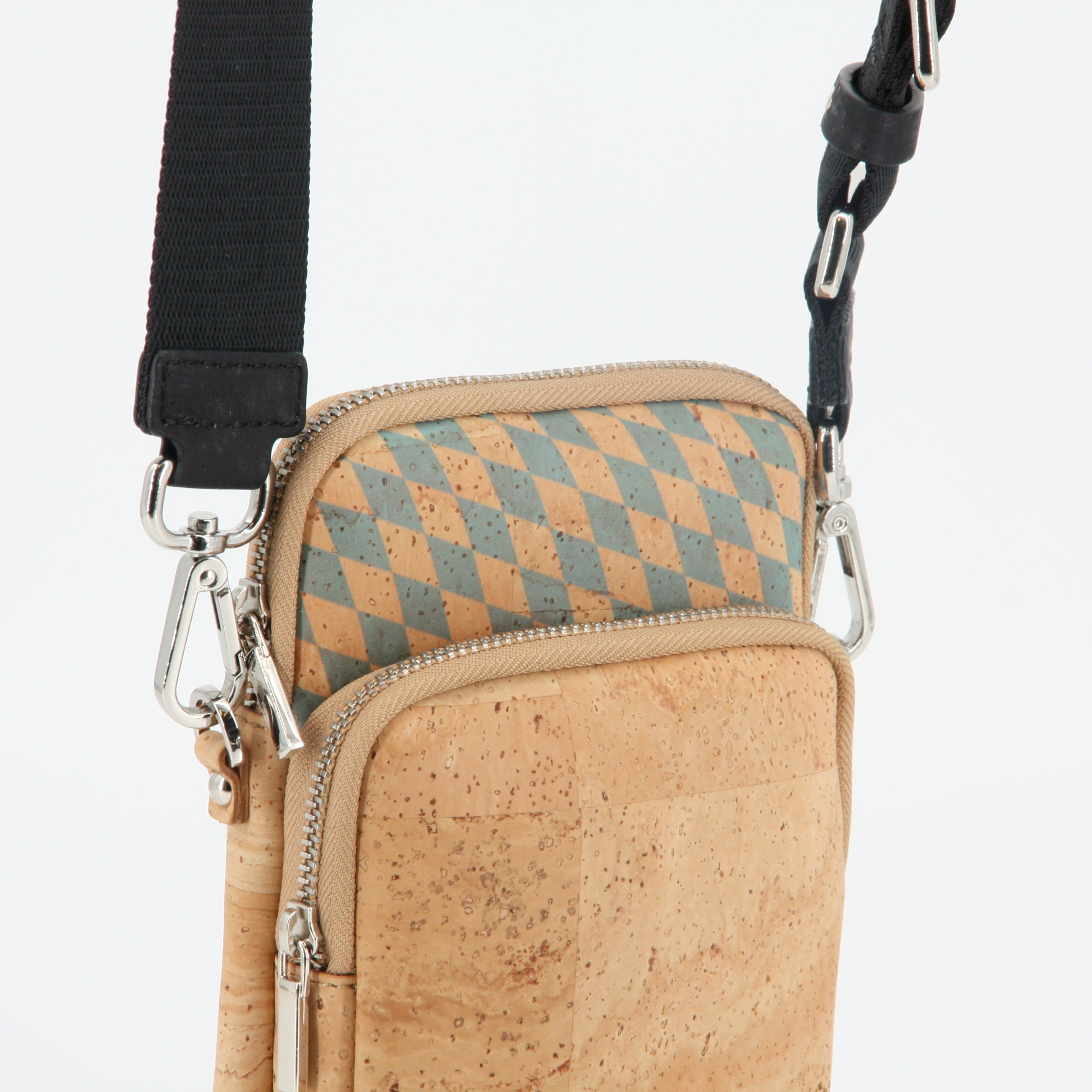 Kork Handytasche zum Umhängen * high-end Qualität * Vegan * Crossbody Handy Tasche * handmade in Portugal