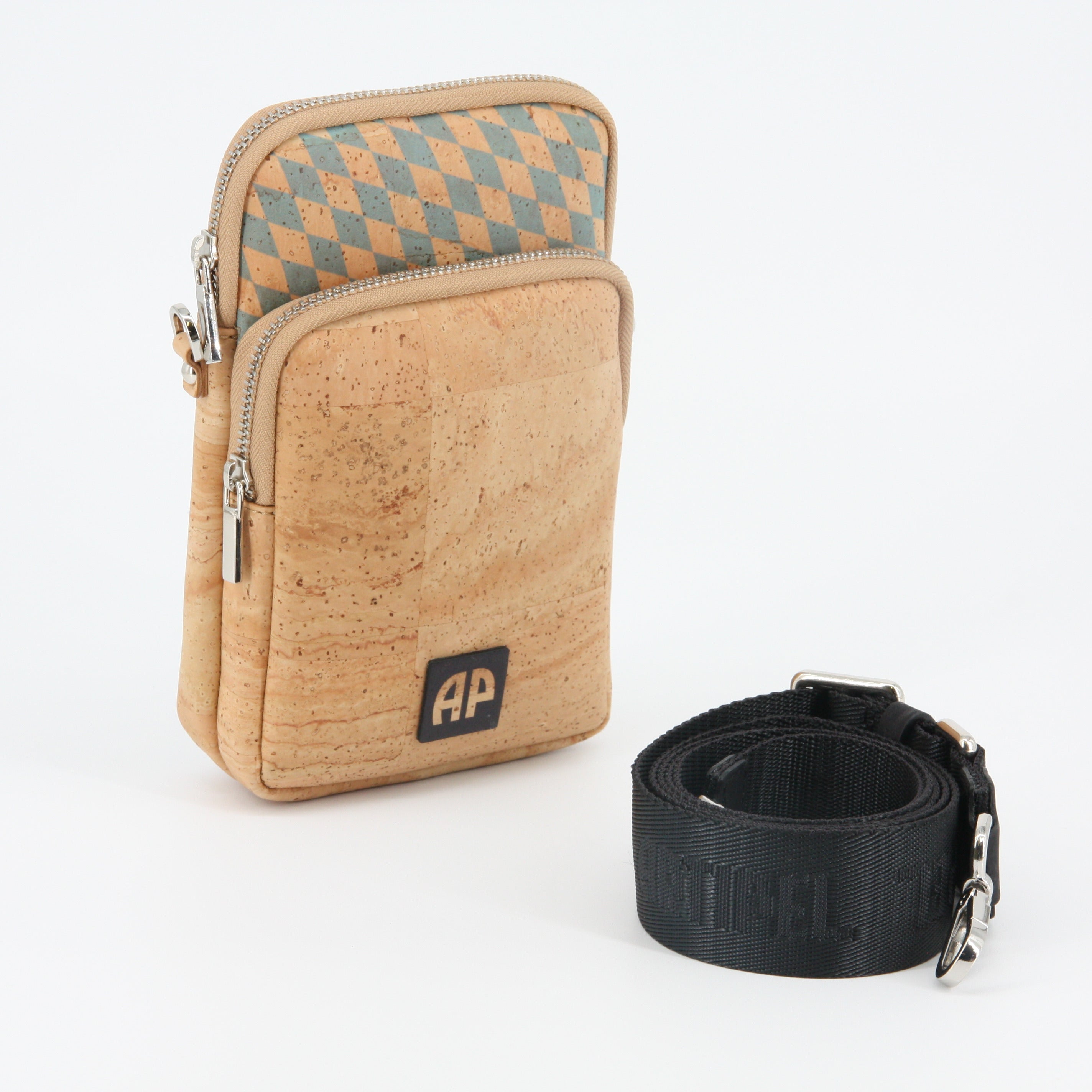 Kork Handytasche zum Umhängen * high-end Qualität * Vegan * Crossbody Handy Tasche * handmade in Portugal