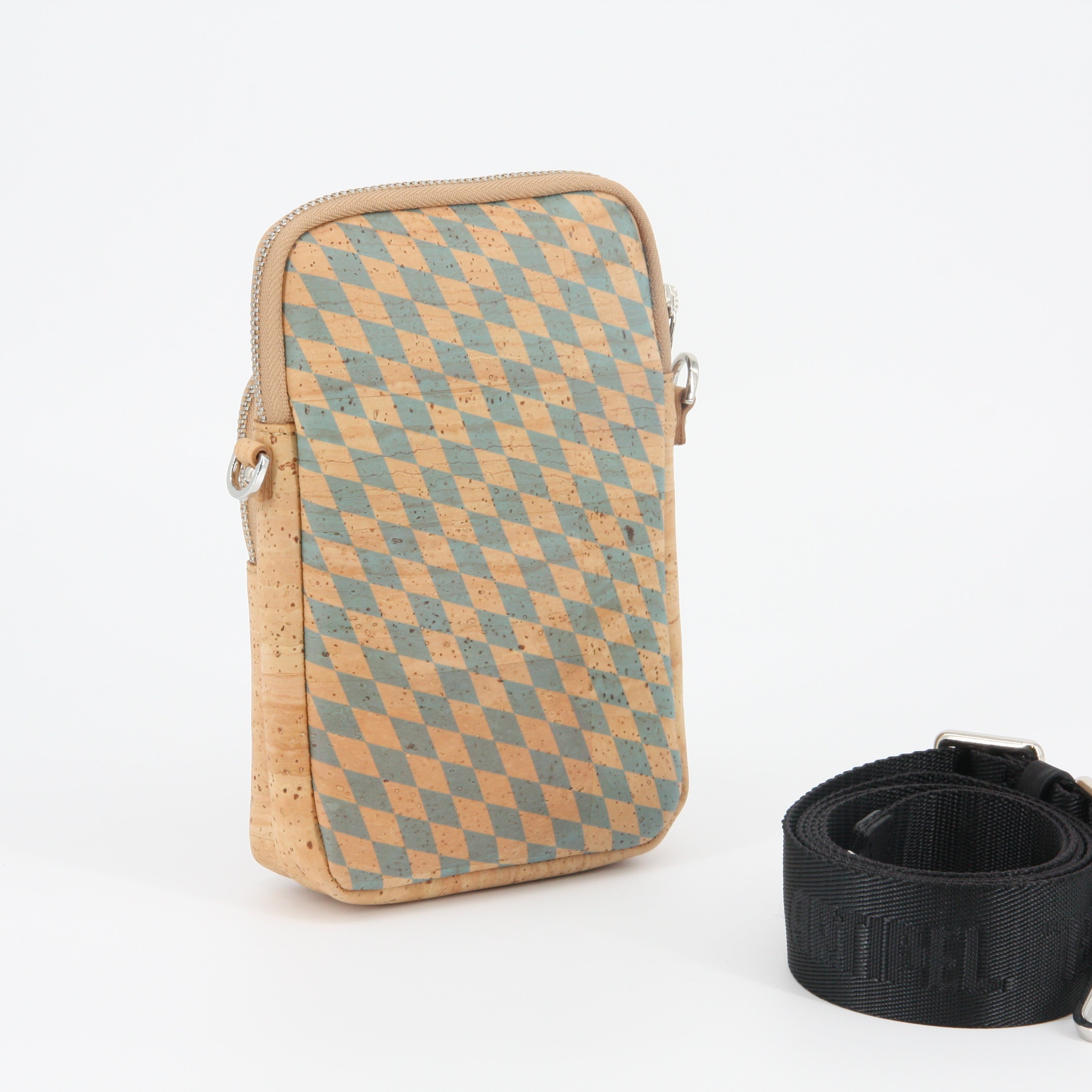 Kork Handytasche zum Umhängen * high-end Qualität * Vegan * Crossbody Handy Tasche * handmade in Portugal