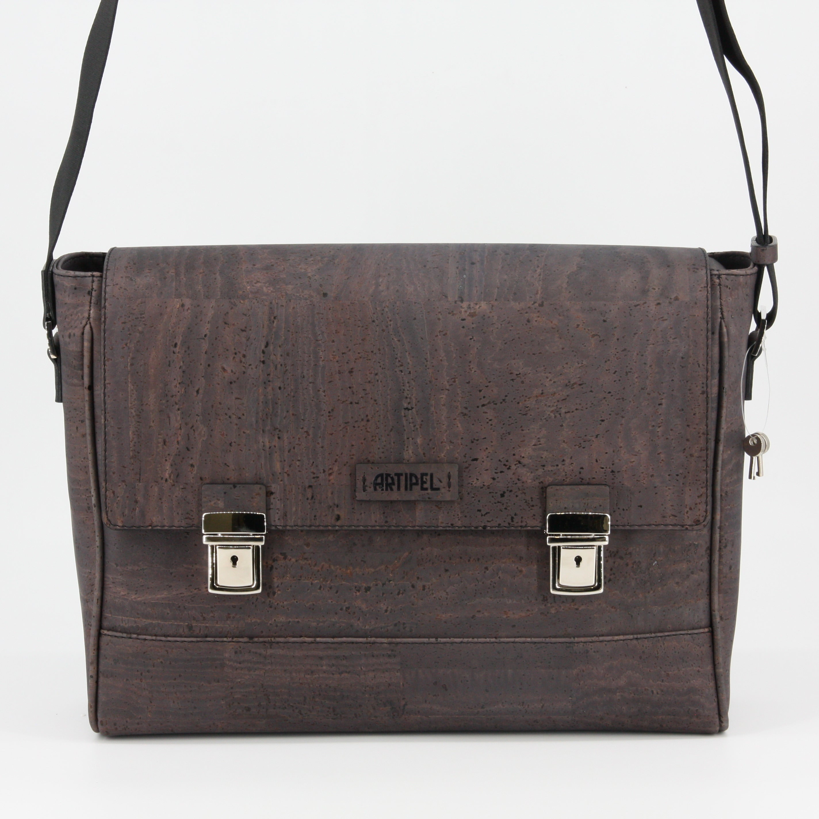 Kork Aktentasche * Vegan * Laptop Tasche für Männer * abwaschbar * antiseptisch * handmade in Portugal