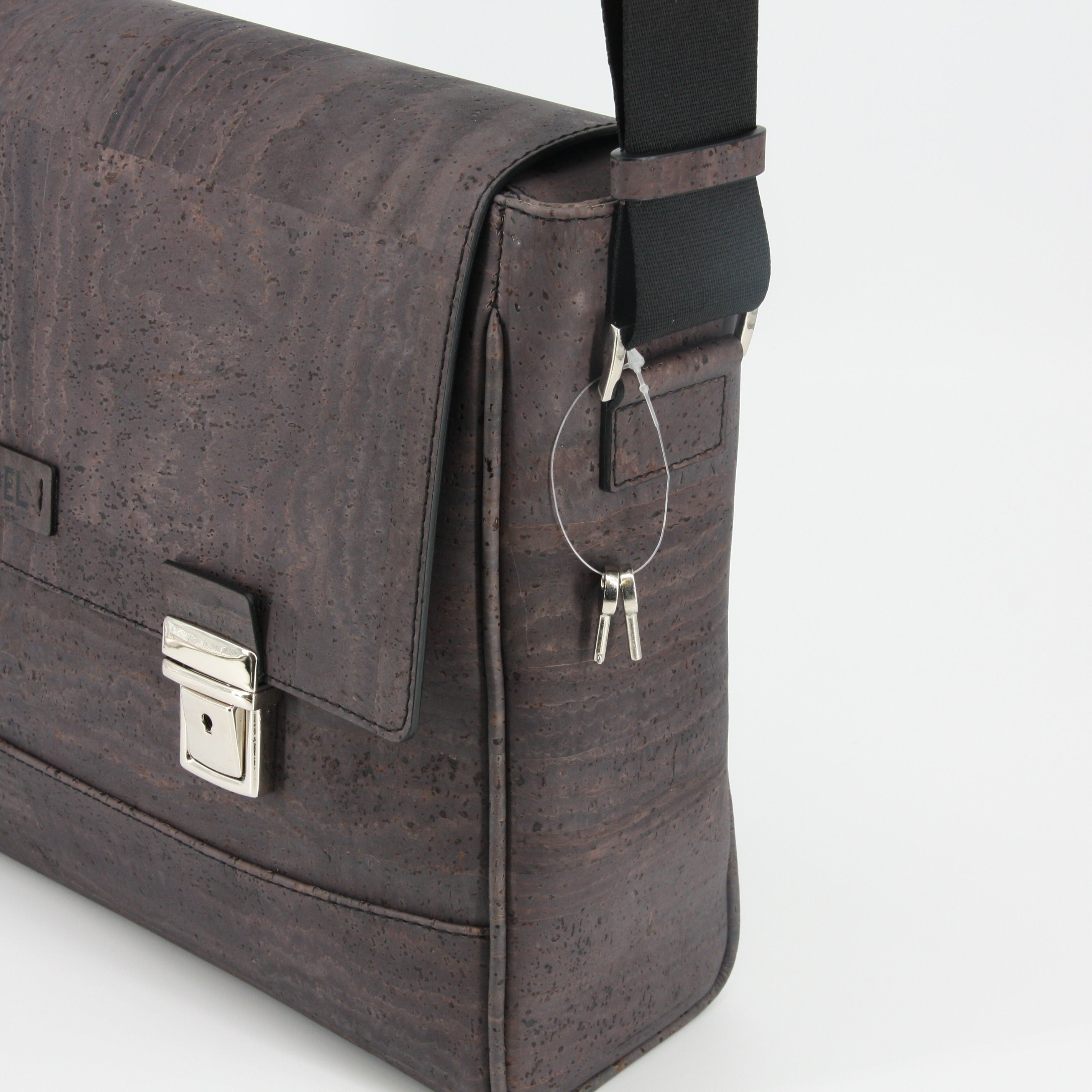 Kork Aktentasche * Vegan * Laptop Tasche für Männer * abwaschbar * antiseptisch * handmade in Portugal