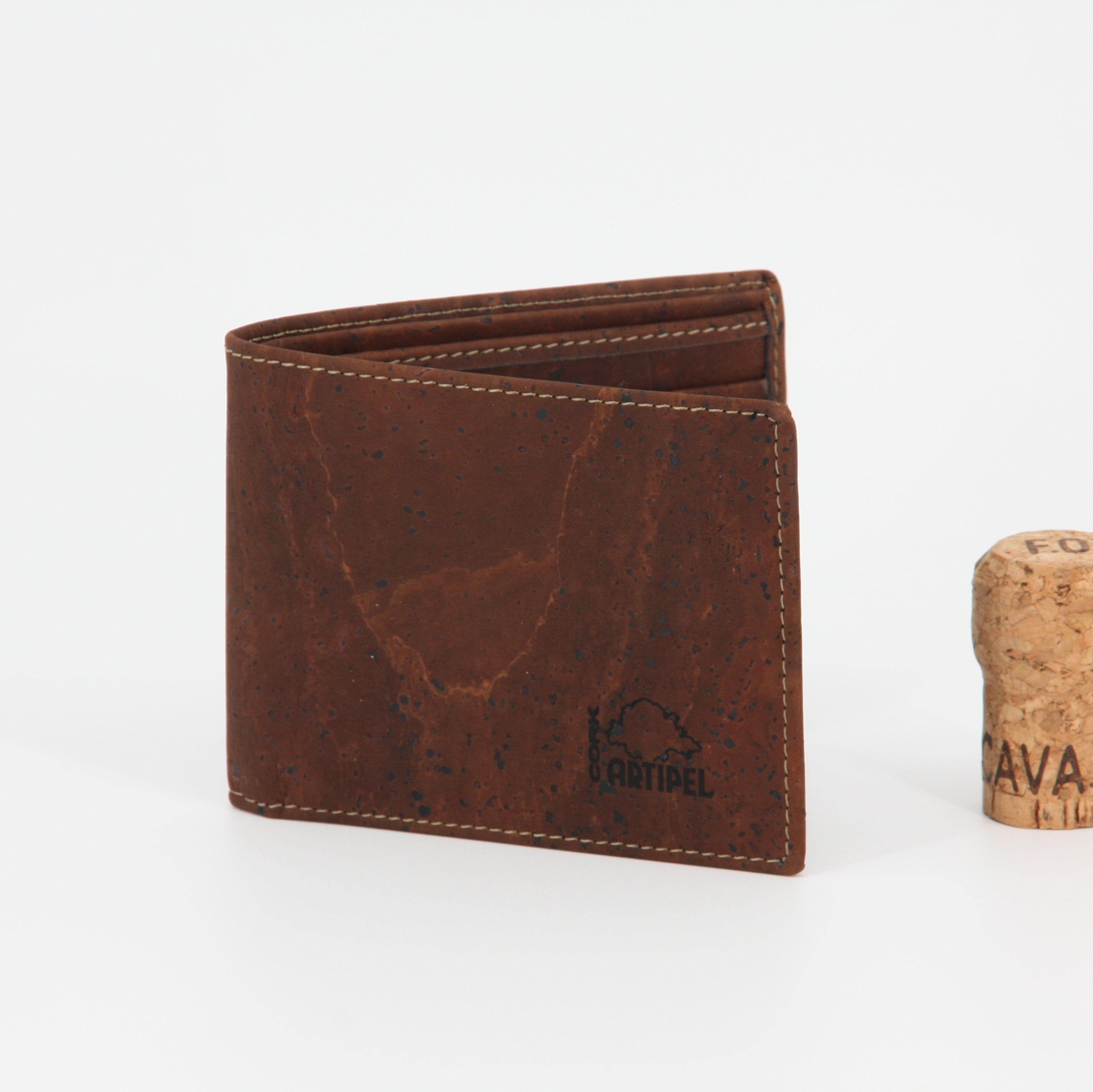 Kork Kreditkartentasche * Ideal für Hosentasche * 2 Farben * Vegan * Unisex * Männer und Frauen Börse für Kreditkarten * handmade in Portugal * Marke Artipel
