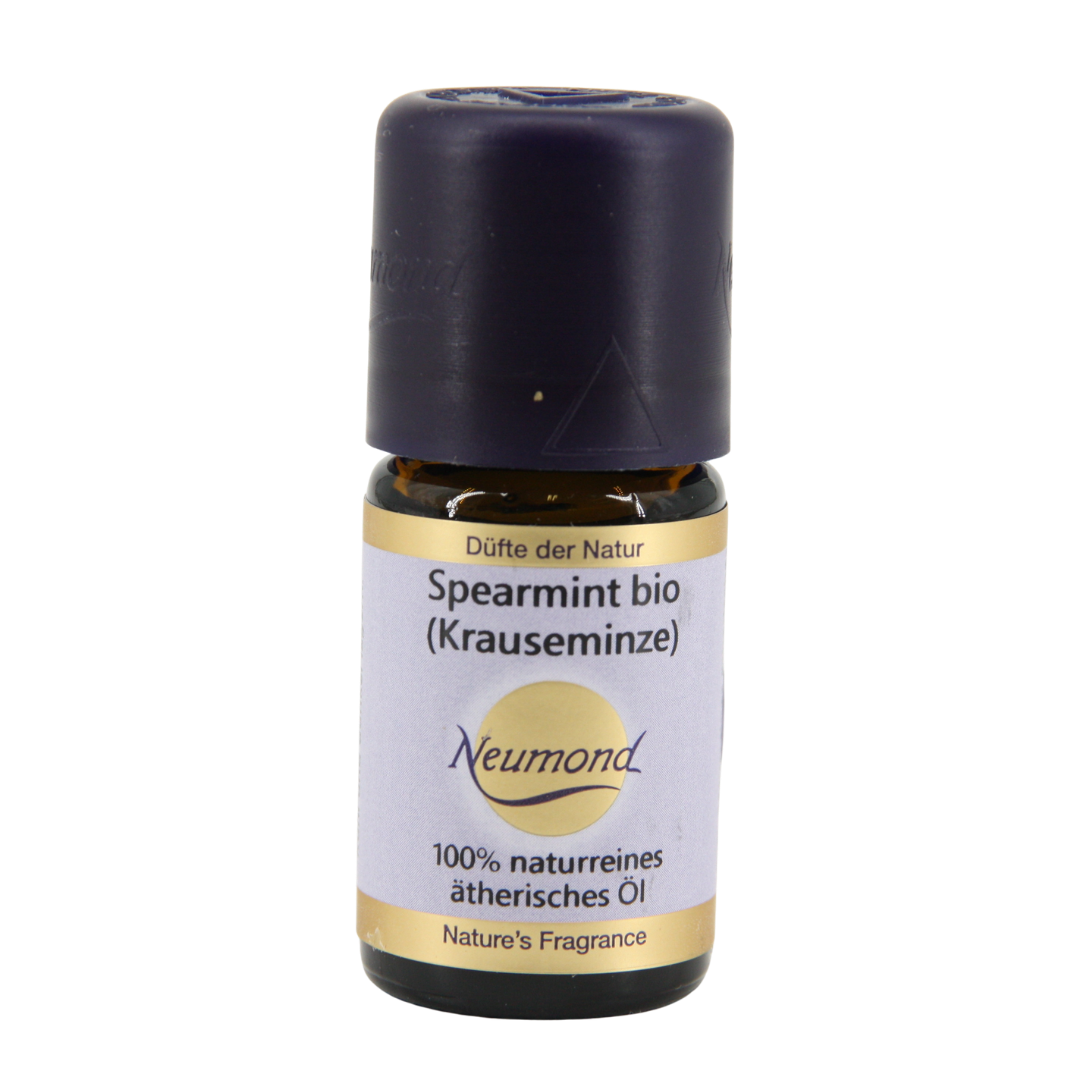 Ätherisches Öl von Neumond "Spearmint bio (Krauseminze)" * € 12,45 inkl. Versand * 100% naturrein