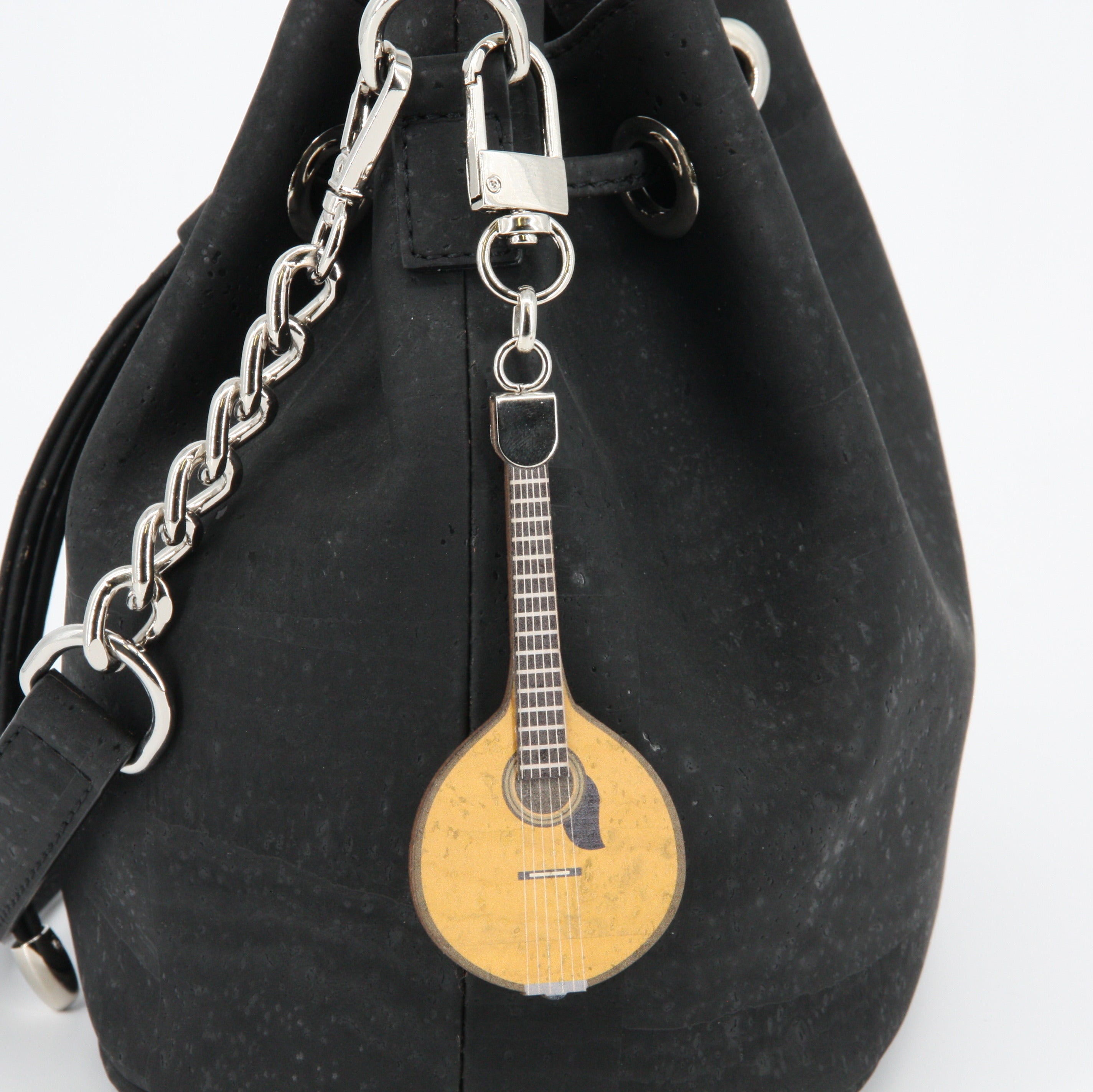 Kork Schlüsselanhänger * Anhänger für Taschen * Mandoline* Geschenk für Frauen * handmade in Portugal * Marke Artipel