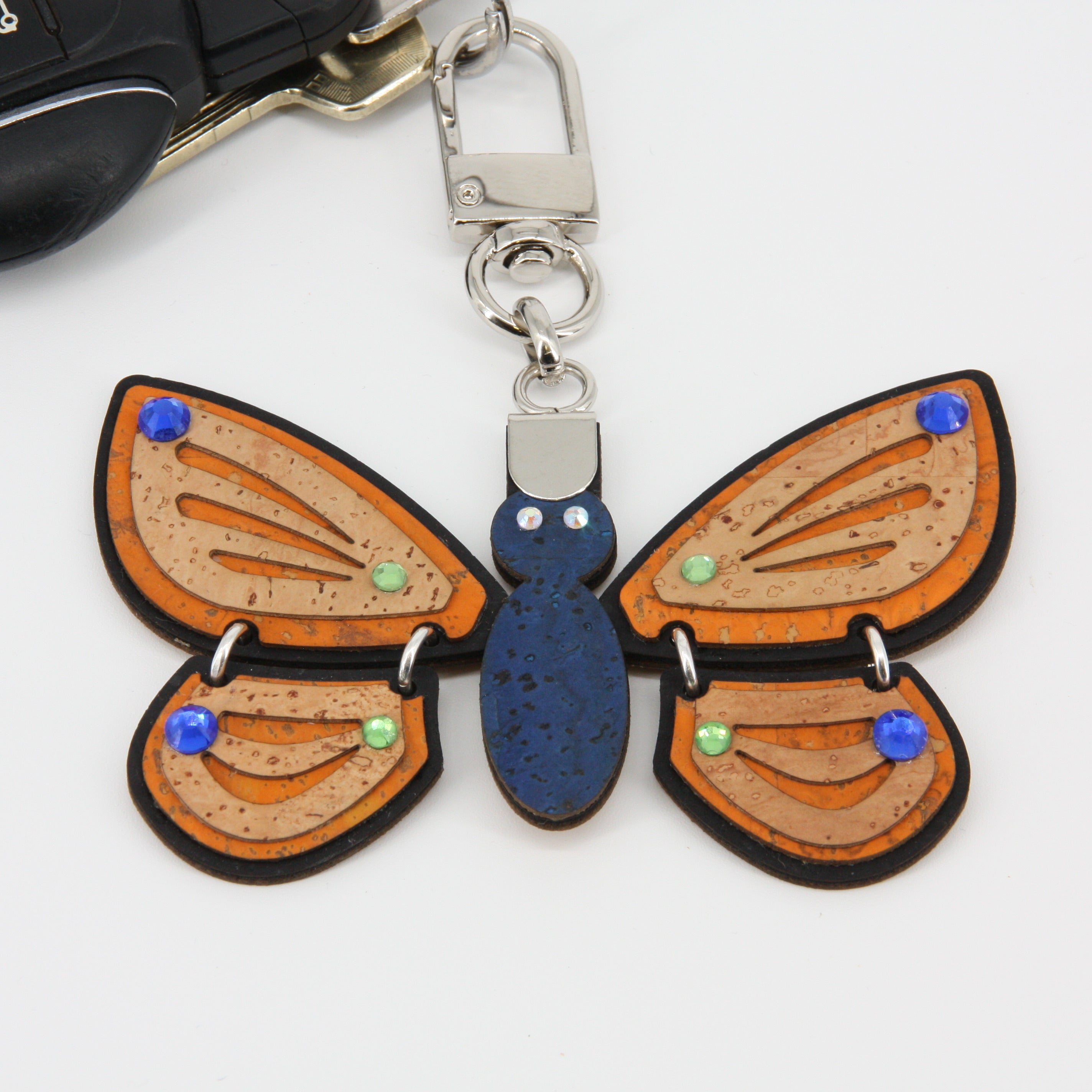 Cork keychain * fun figures * pendant for bags * gift for women * handmade in Portugal * brand Artipel