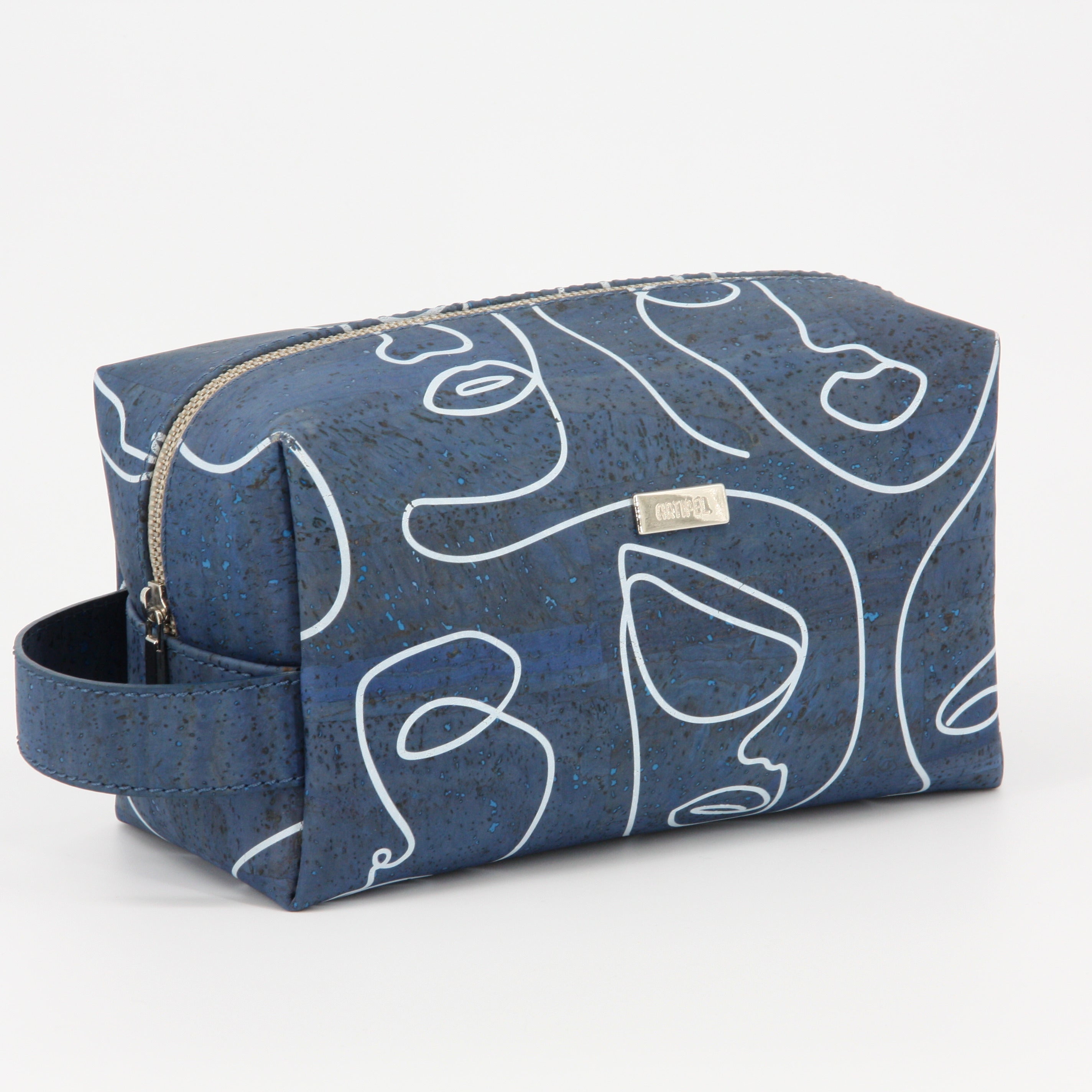 Kork Kulturbeutel * Vegan * Popp Kit für Männer * abwaschbar * antiseptisch * handmade in Portugal