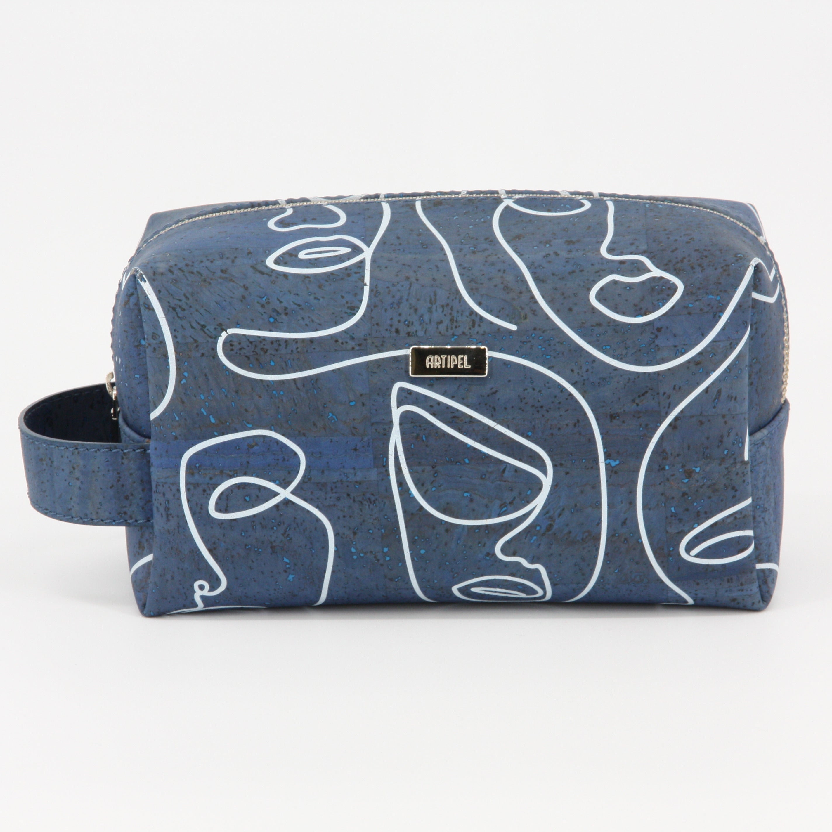 Kork Kulturbeutel * Vegan * Popp Kit für Männer * abwaschbar * antiseptisch * handmade in Portugal