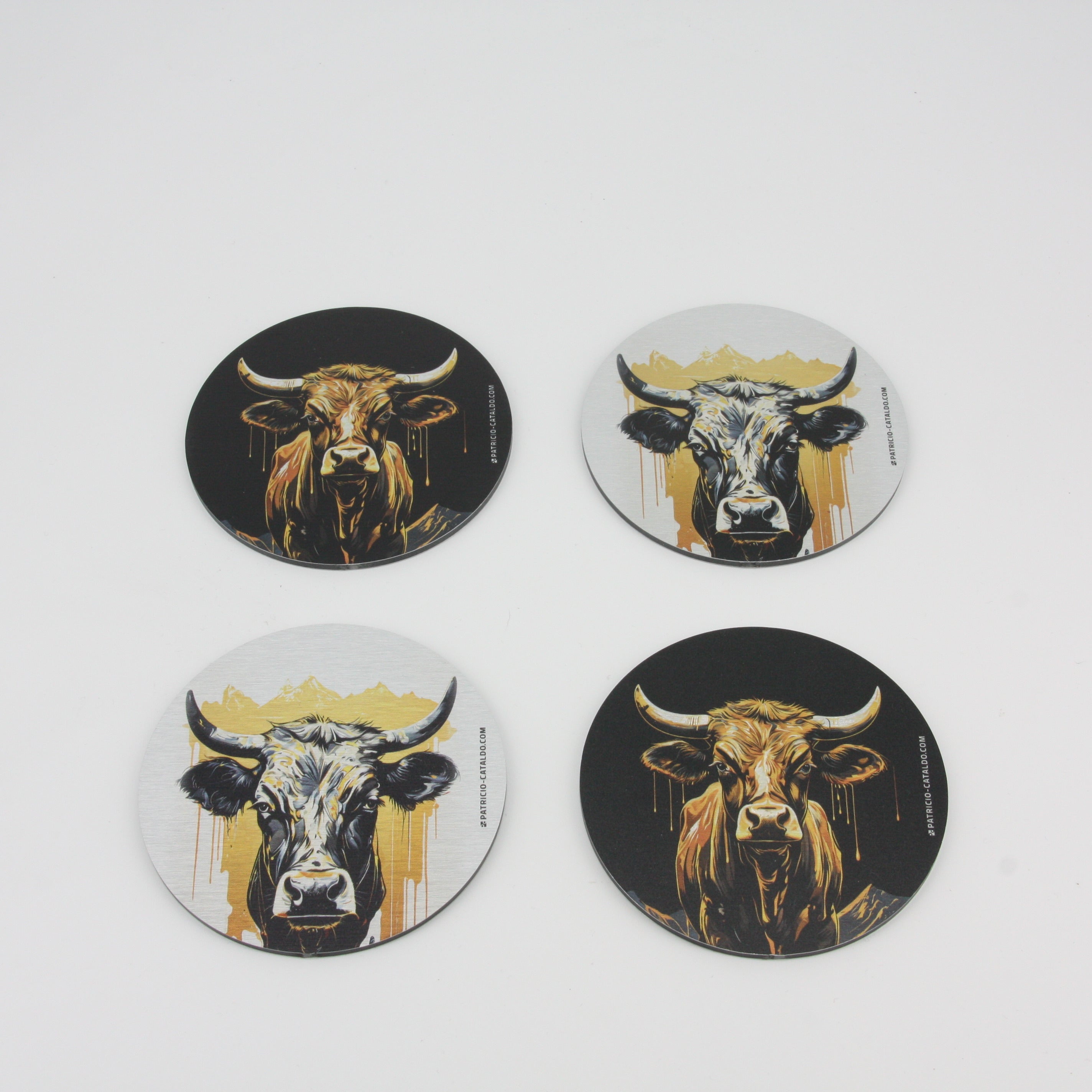 VERKORKst premium champagne bar stool made of cork and metal * Muselet design * Vintage side table * vegan * Made in Portugal