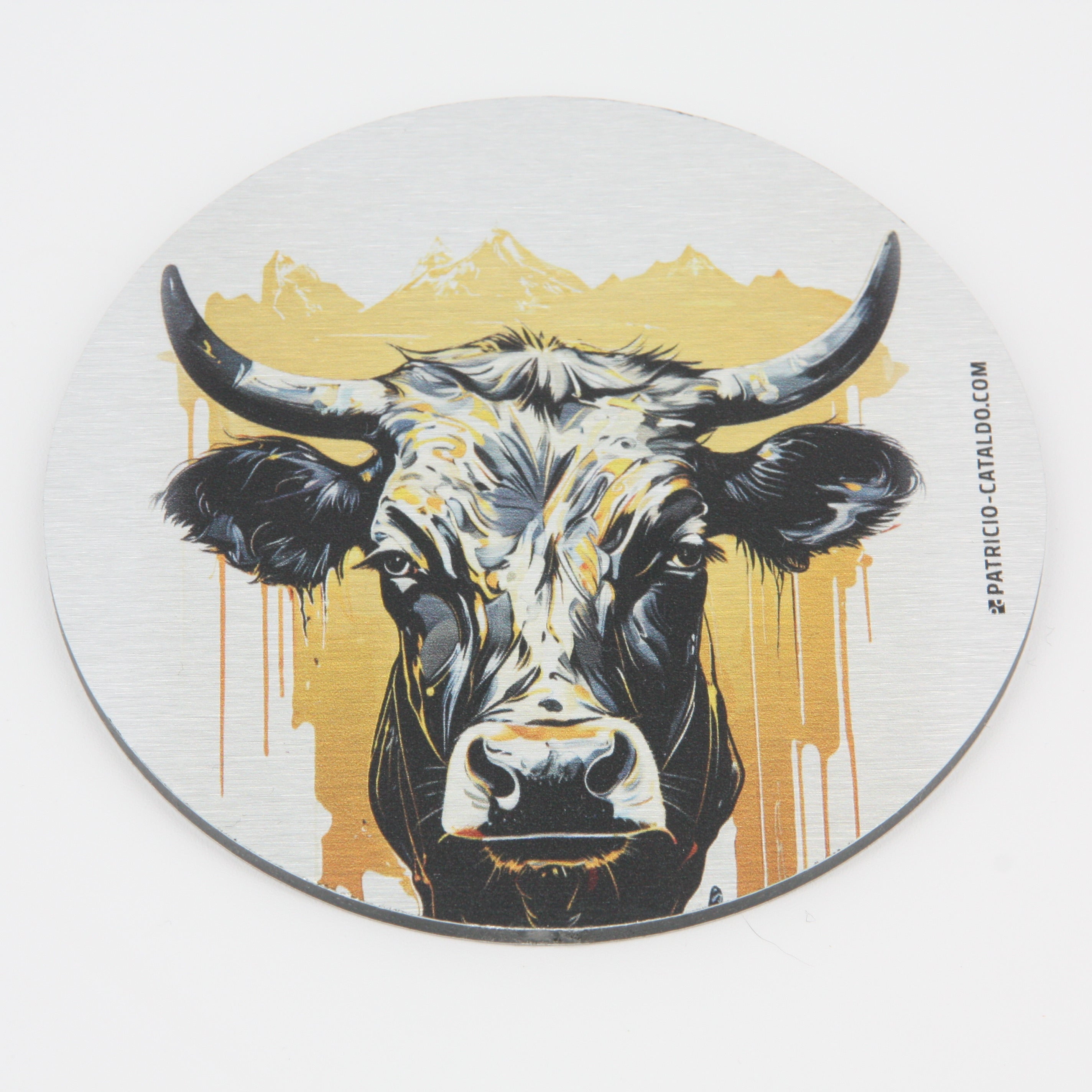 VERKORKst premium champagne bar stool made of cork and metal * Muselet design * Vintage side table * vegan * Made in Portugal