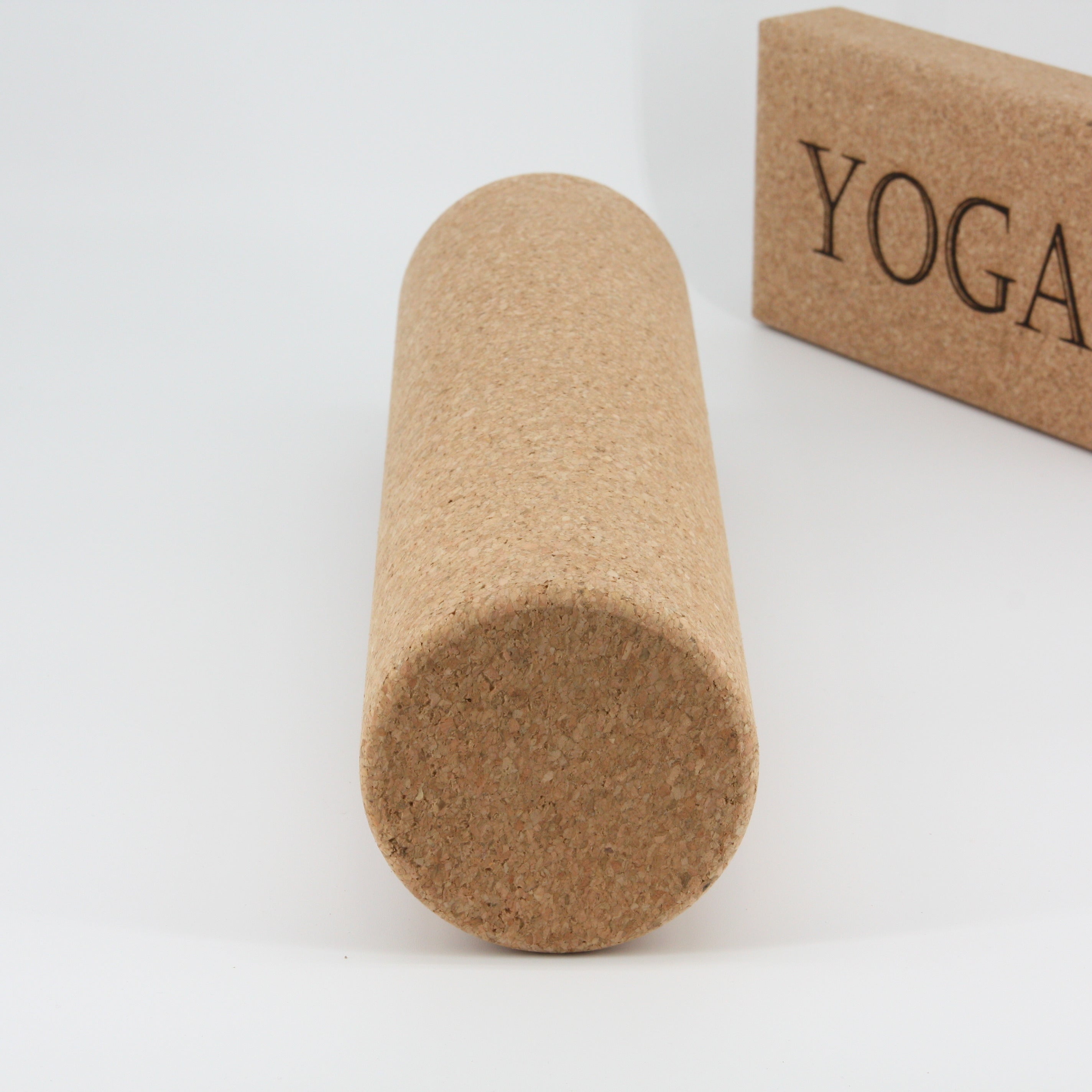 Yoga Massage-Rolle aus Kork * Kork Fitness-Zylinder * Faszien-Rolle * vegan * umweltfreundlich * antiseptisch * Premium Qualität * hergestellt in Portugal