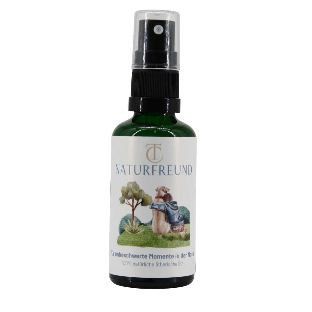 NATURFREUND * Zeckenspray aus 100% natürlichen ätherischen Ölen * € 27,80 inkl. Versand * für entspannte Aufenthalte im Freien mit Deiner Fellnase