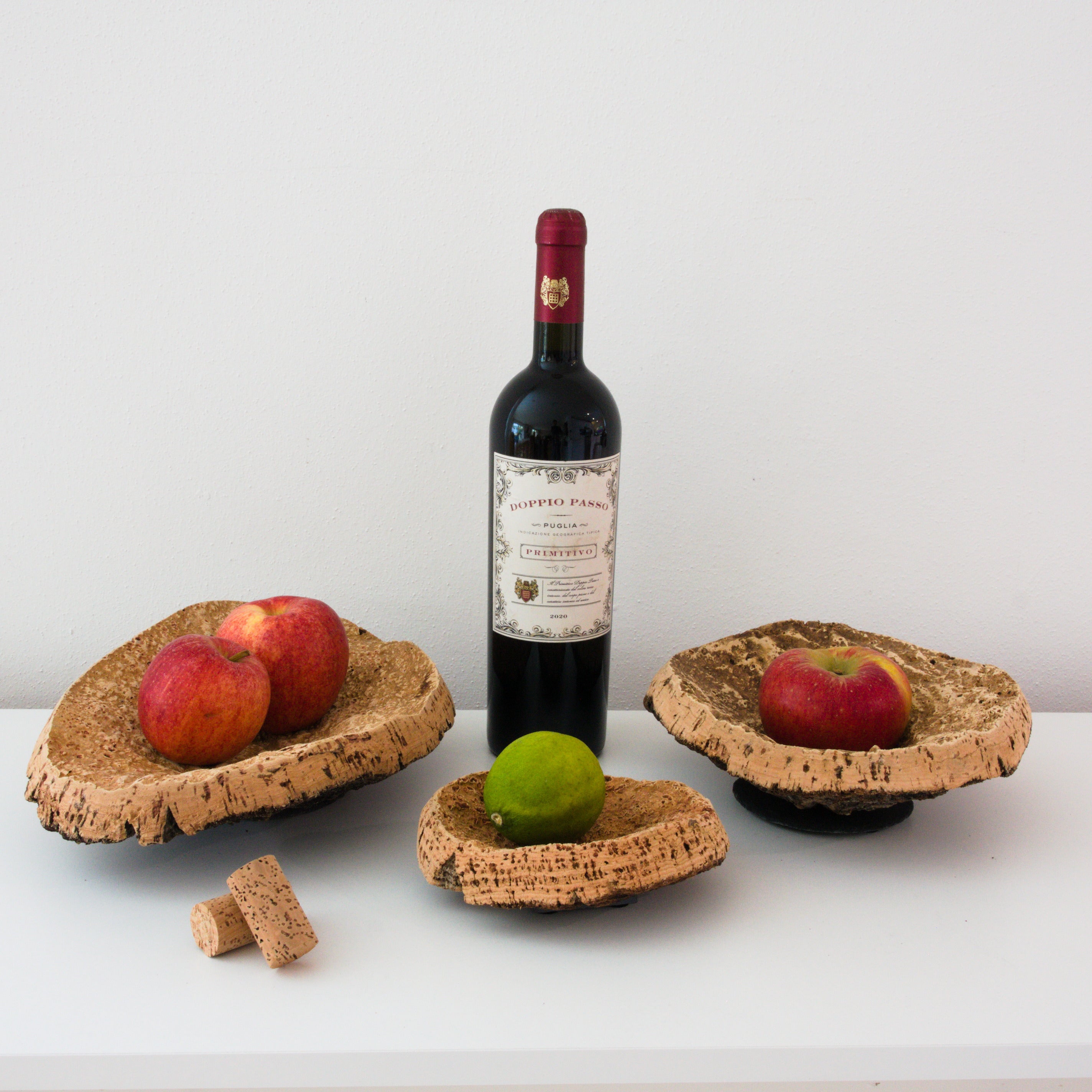 verKORKst Premium Korkschale *AKTION ab EUR 23,00* * verschiedene Größen * Obstschale Brotschale * Ablageschale * Deko Schale für Tisch Büro Küche Bad WC