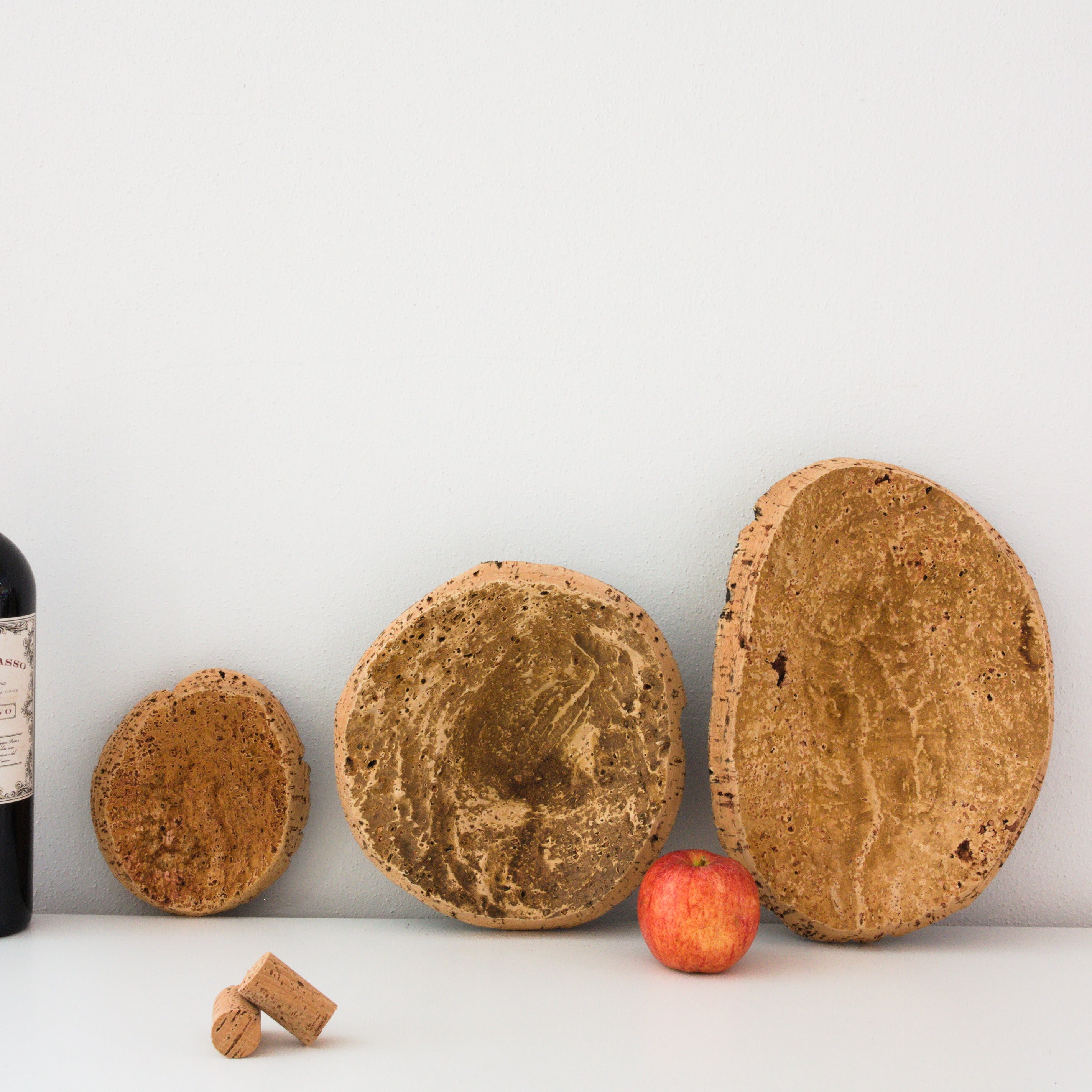 verKORKst Premium Korkschale *AKTION ab EUR 23,00* * verschiedene Größen * Obstschale Brotschale * Ablageschale * Deko Schale für Tisch Büro Küche Bad WC