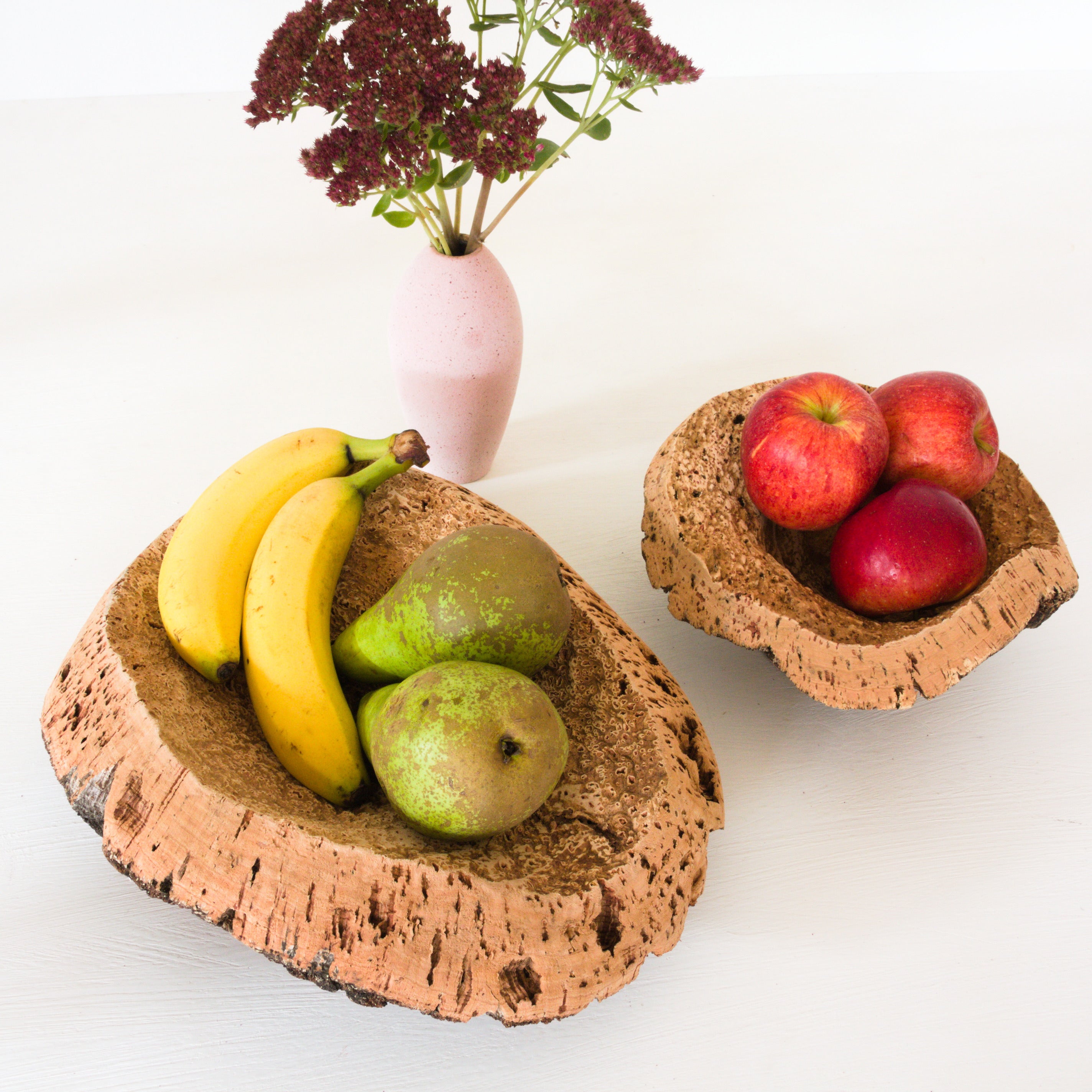 verKORKst Premium Korkschale *AKTION ab EUR 23,00* * verschiedene Größen * Obstschale Brotschale * Ablageschale * Deko Schale für Tisch Büro Küche Bad WC