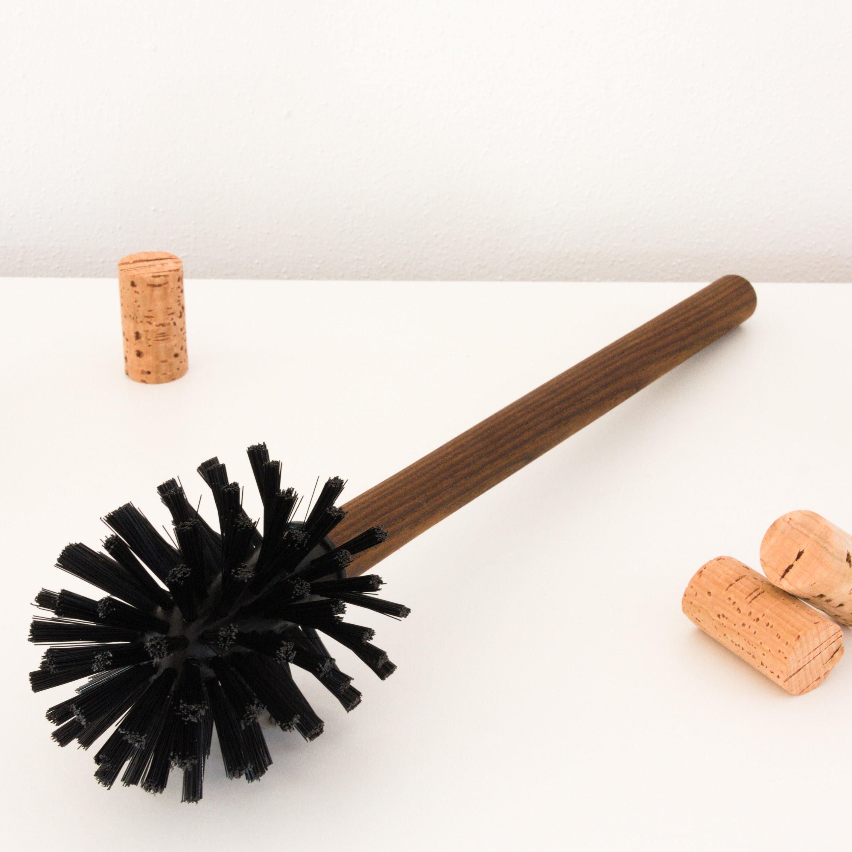 verKORKst Premium Toilettenbürstenhalter aus Korkrinde * Vintage Klobürstenhalter * Toilettenbürste * Klobürste als Badezimmer-Accessoire * handmade in Germany