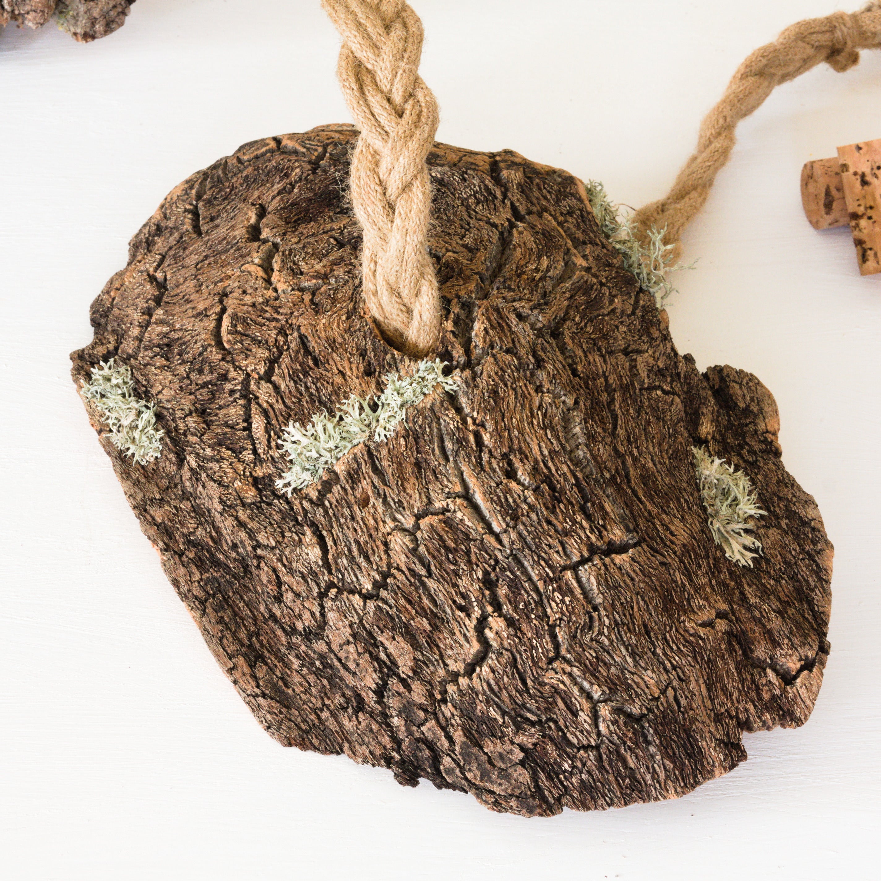 verKORKst Premium Hängelampe aus Korkrinde * verschiedene Modelle und Größen * Vintage Deckenleuchte * Exklusive Hängelampe