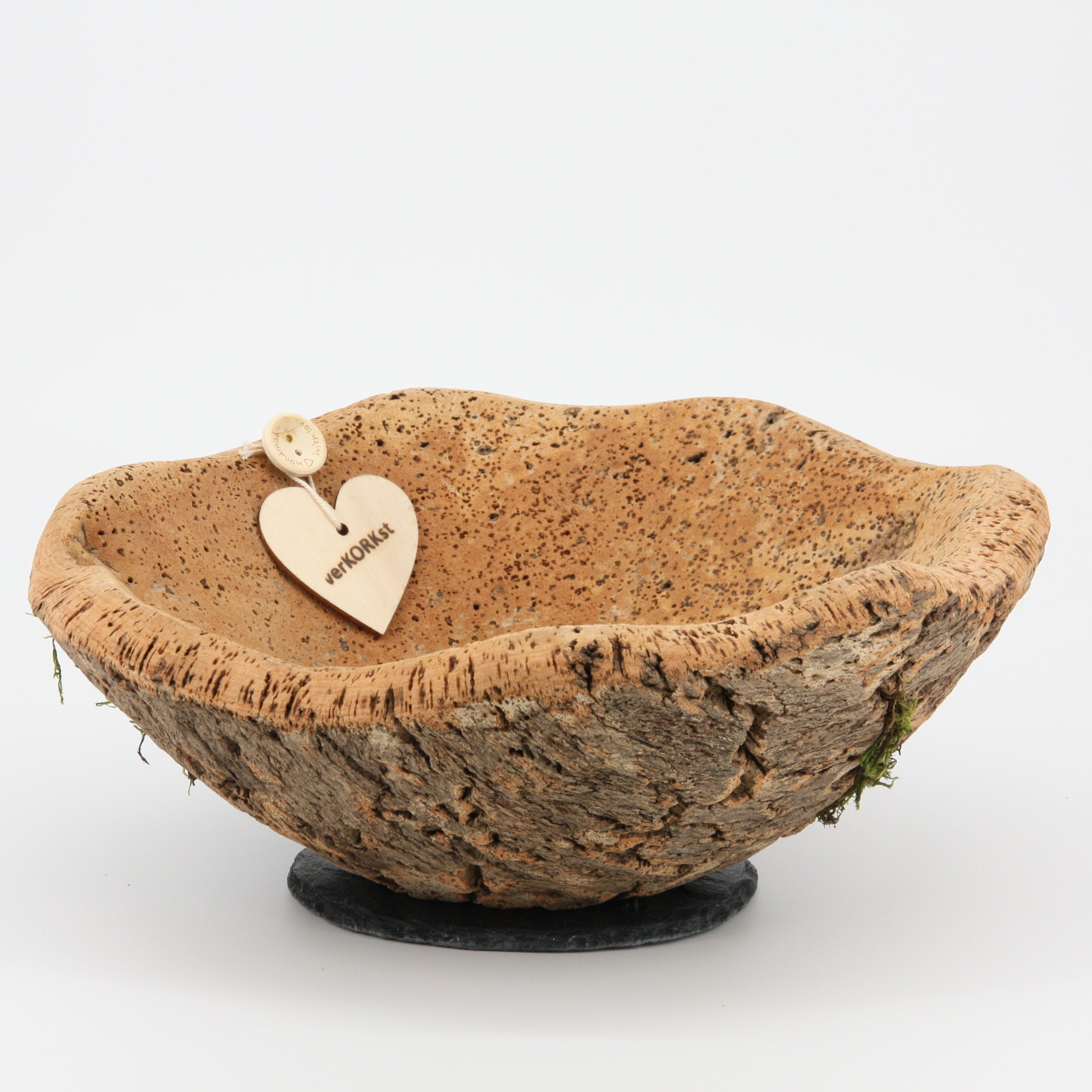 verKORKst Premium cork bowl *PROMOTION from EUR 23,00* * various sizes * fruit bowl bread bowl * storage bowl * decorative bowl for table office kitchen bathroom toilet