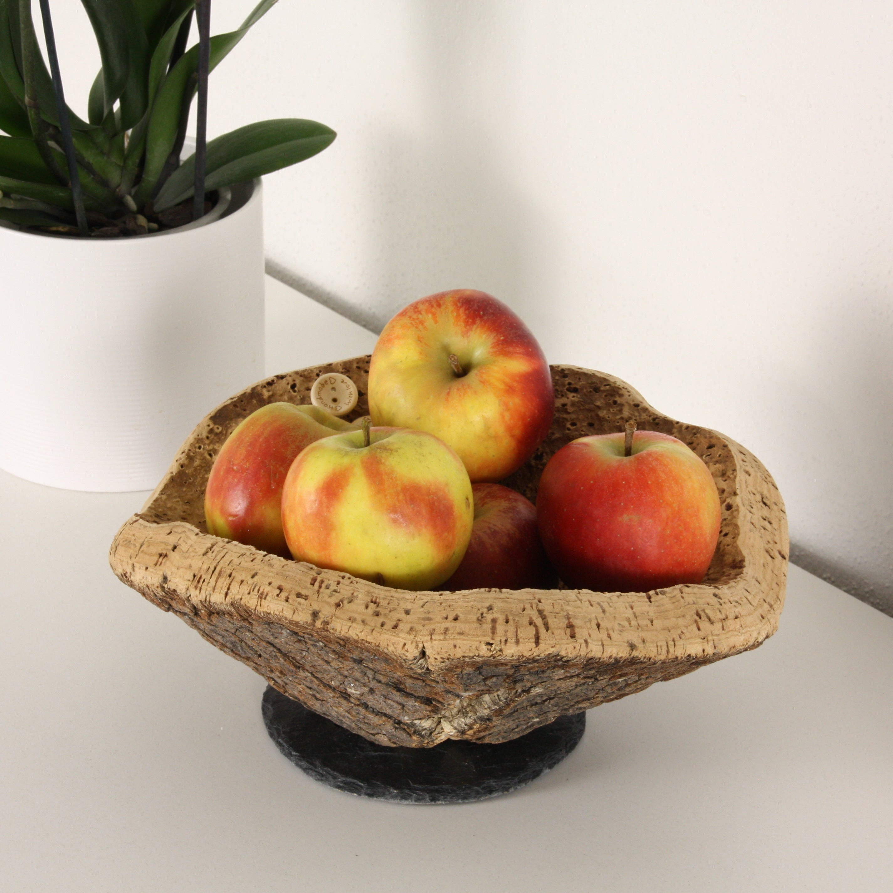 verKORKst Premium cork bowl *PROMOTION from EUR 23,00* * various sizes * fruit bowl bread bowl * storage bowl * decorative bowl for table office kitchen bathroom toilet