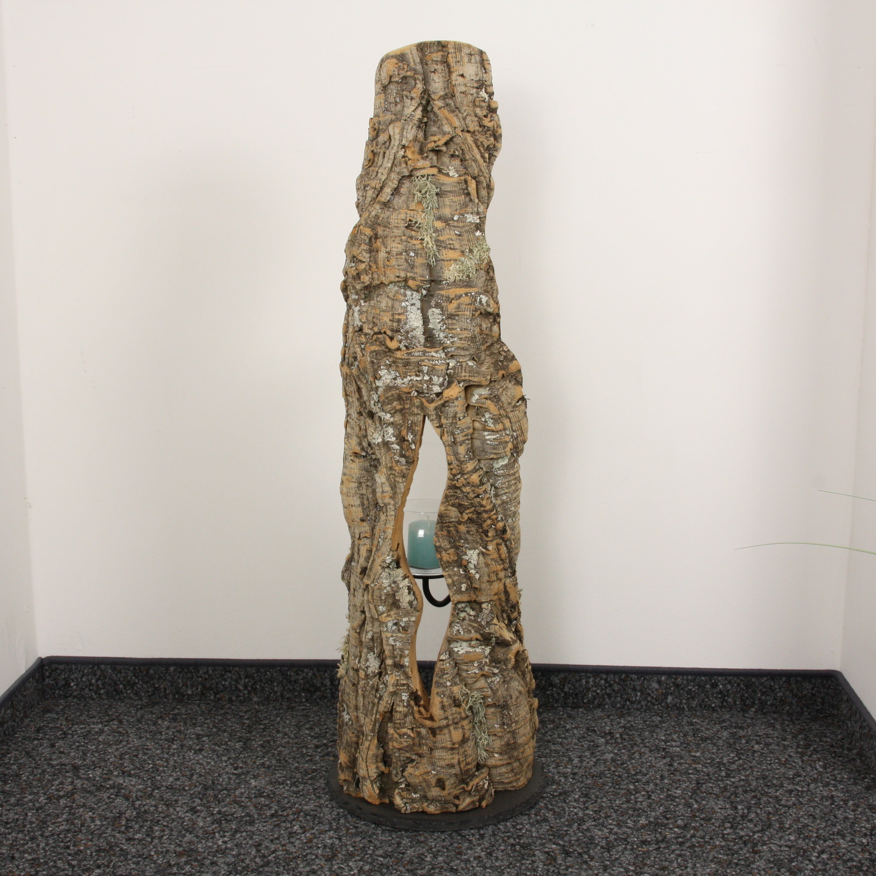 verKORKst premium lantern made of cork * tea light holder candle holder * rustic decoration * high-quality decoration kitchen living room terrace