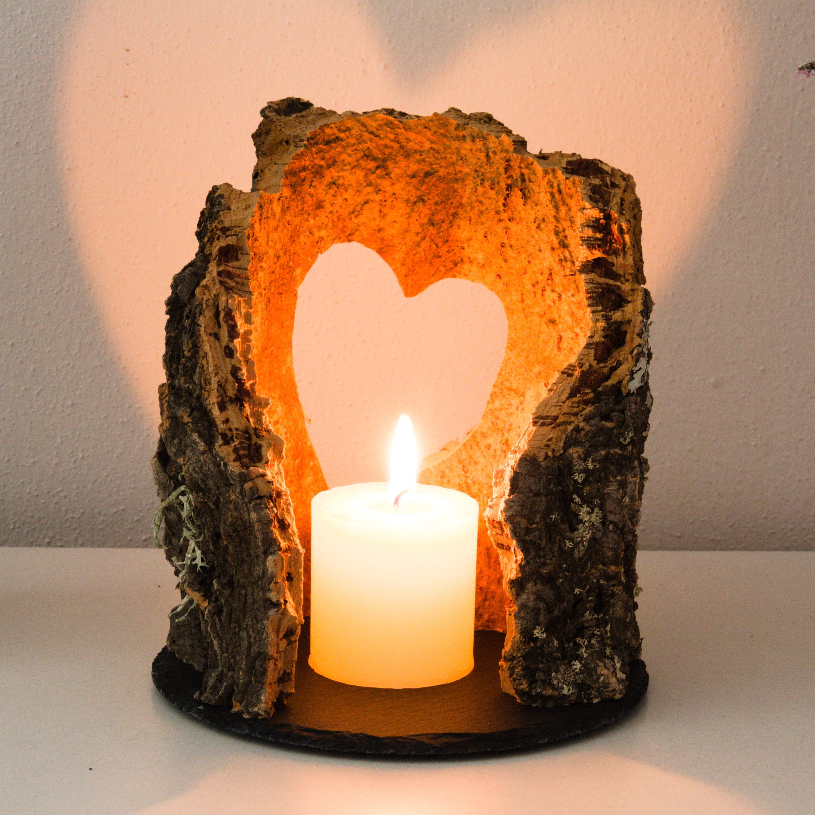 TOP gift idea * verKORKst cork lantern with heart * SPECIAL OFFER from EUR 46.00* unique * fireproof, water-repellent, handmade, sustainable, vegan