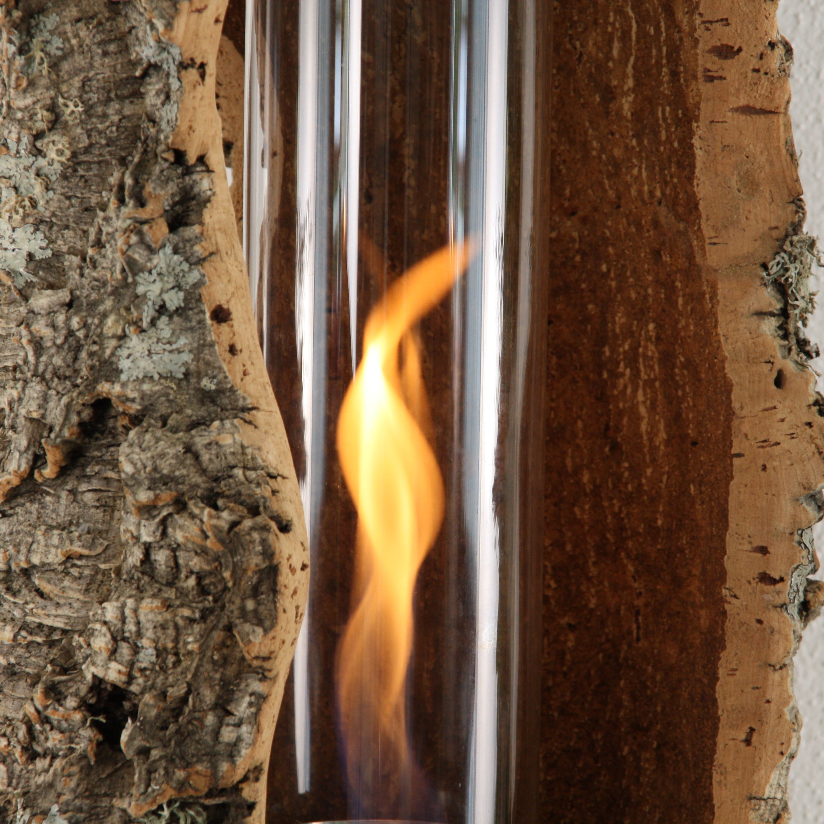 verKORKst Premium Tischfeuer in Korkrinde * Indoor und Outdoor * kein Mindestabstand * Tischfeuer SPIN900 höfats Kempten