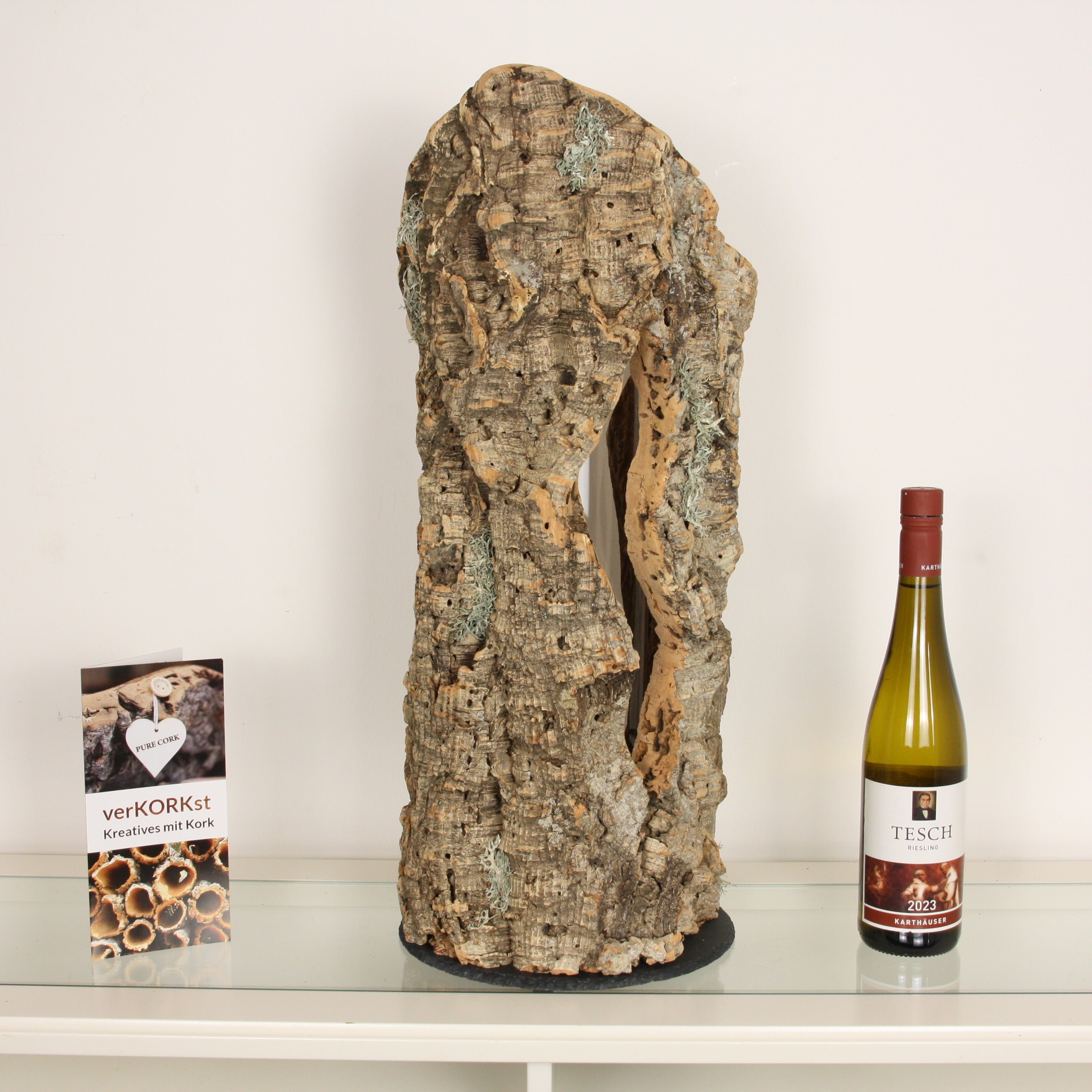 verKORKst Premium Table Fire in Cork Bark * various models and sizes * Indoor and Outdoor * no minimum distance * Table Fire SPIN900/SPIN1200 höfats Kempten