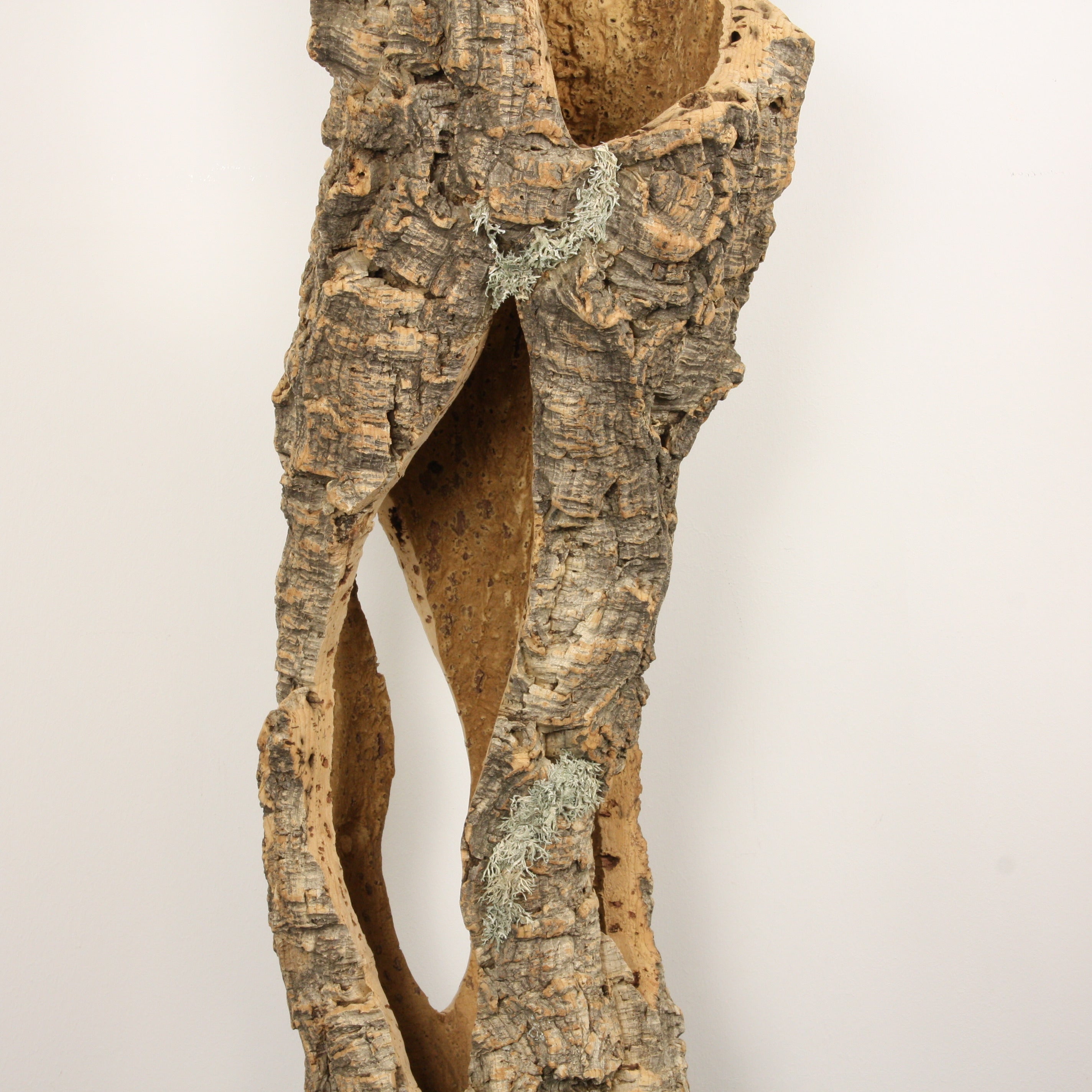 verKORKst Premium Stehlampe aus Kork * hochwertige Holz Wohnzimmerlampe * Vintage Stand LED-Leuchte * handgefertigt in Deutschland