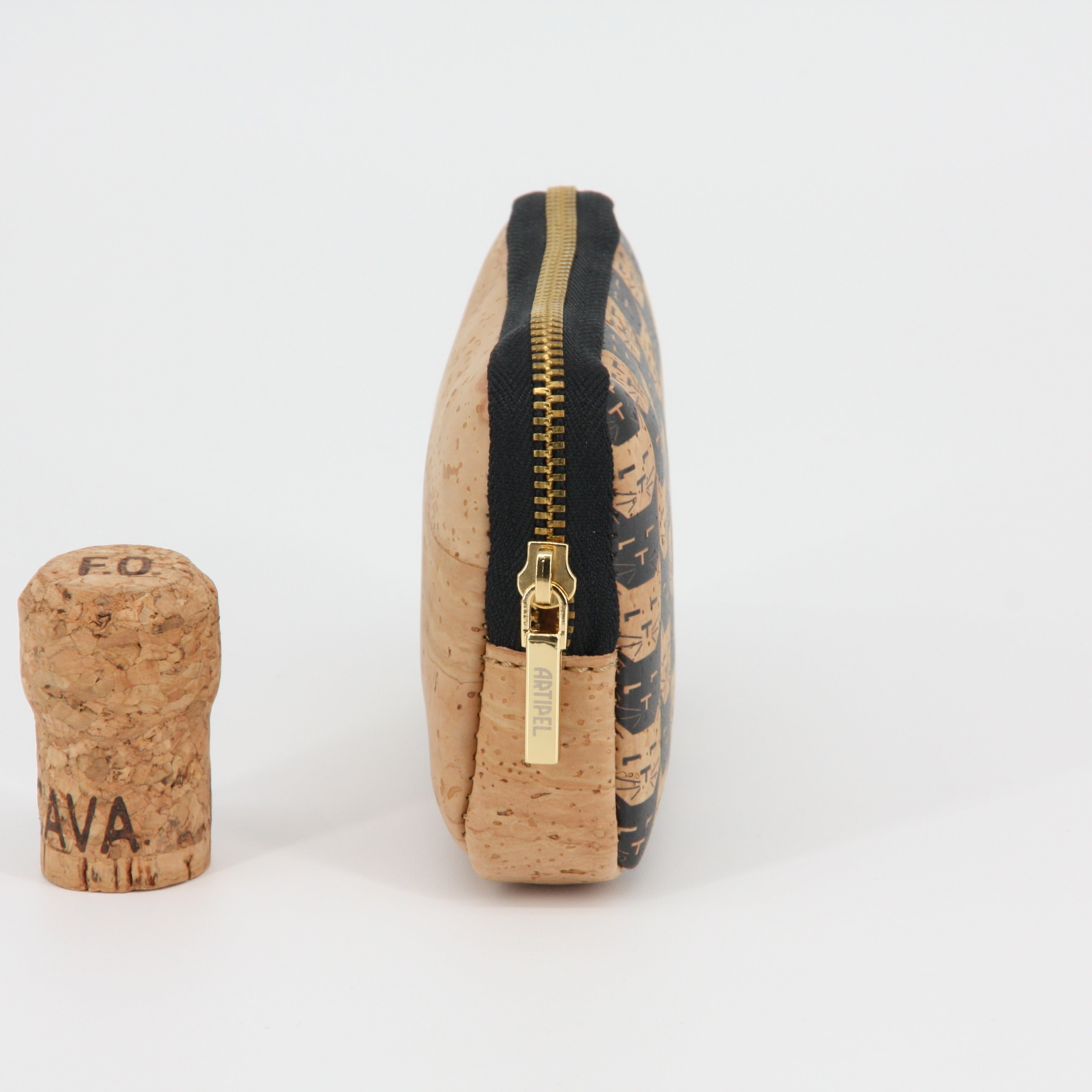 Cork mini coin purse * various designs * vegan * high-quality zipper * key case * handmade in Portugal * Artipel brand