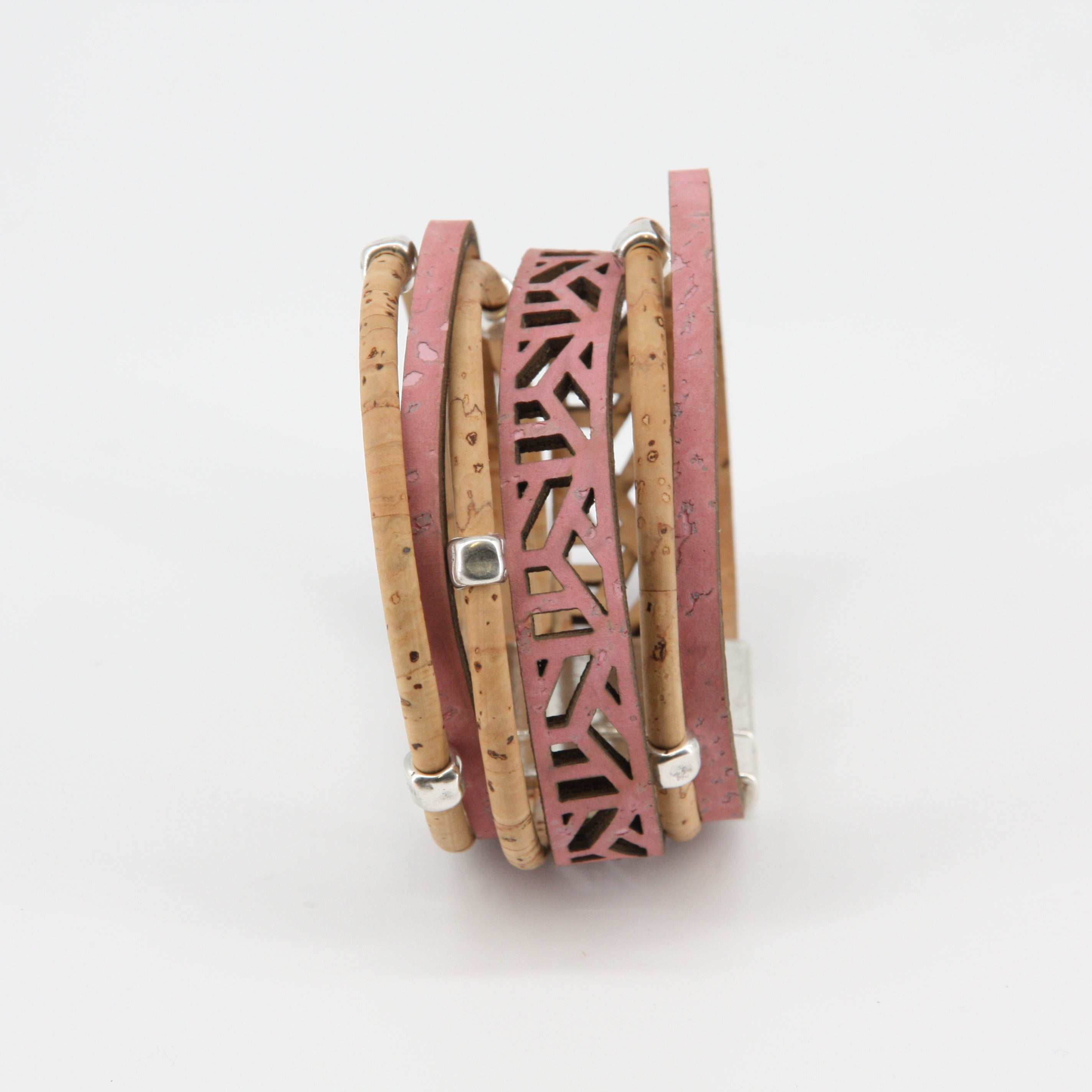 Armband aus Kork * handmade in Portugal * extrem nachhaltig * vegan * nickel- u. bleifrei