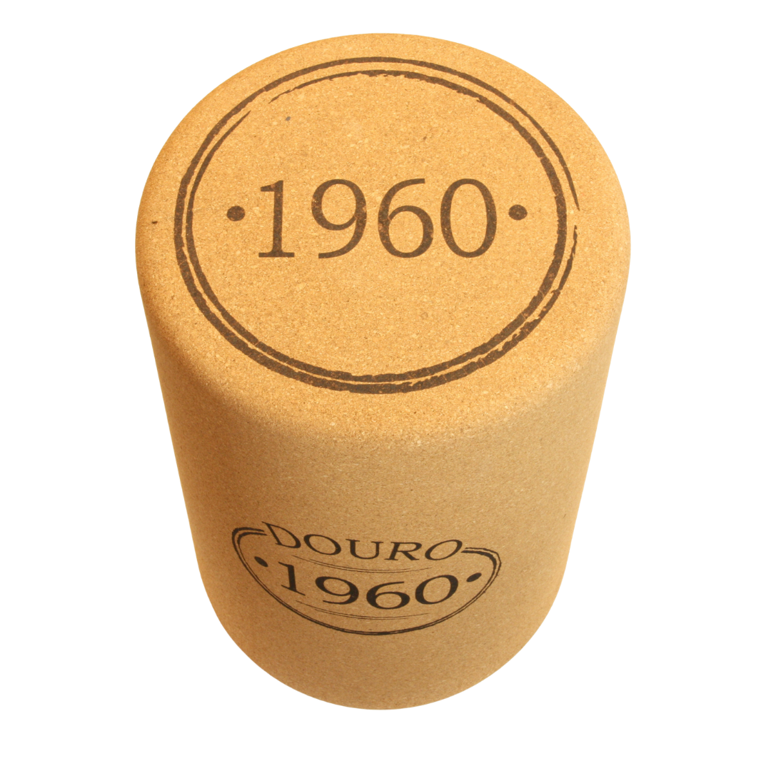 verKORKst Premium Kork-Hocker in Form ein riesigen Weinkorken * Individualisierbar * XL Kork Barhocker * Weinhocker * Bar Stool