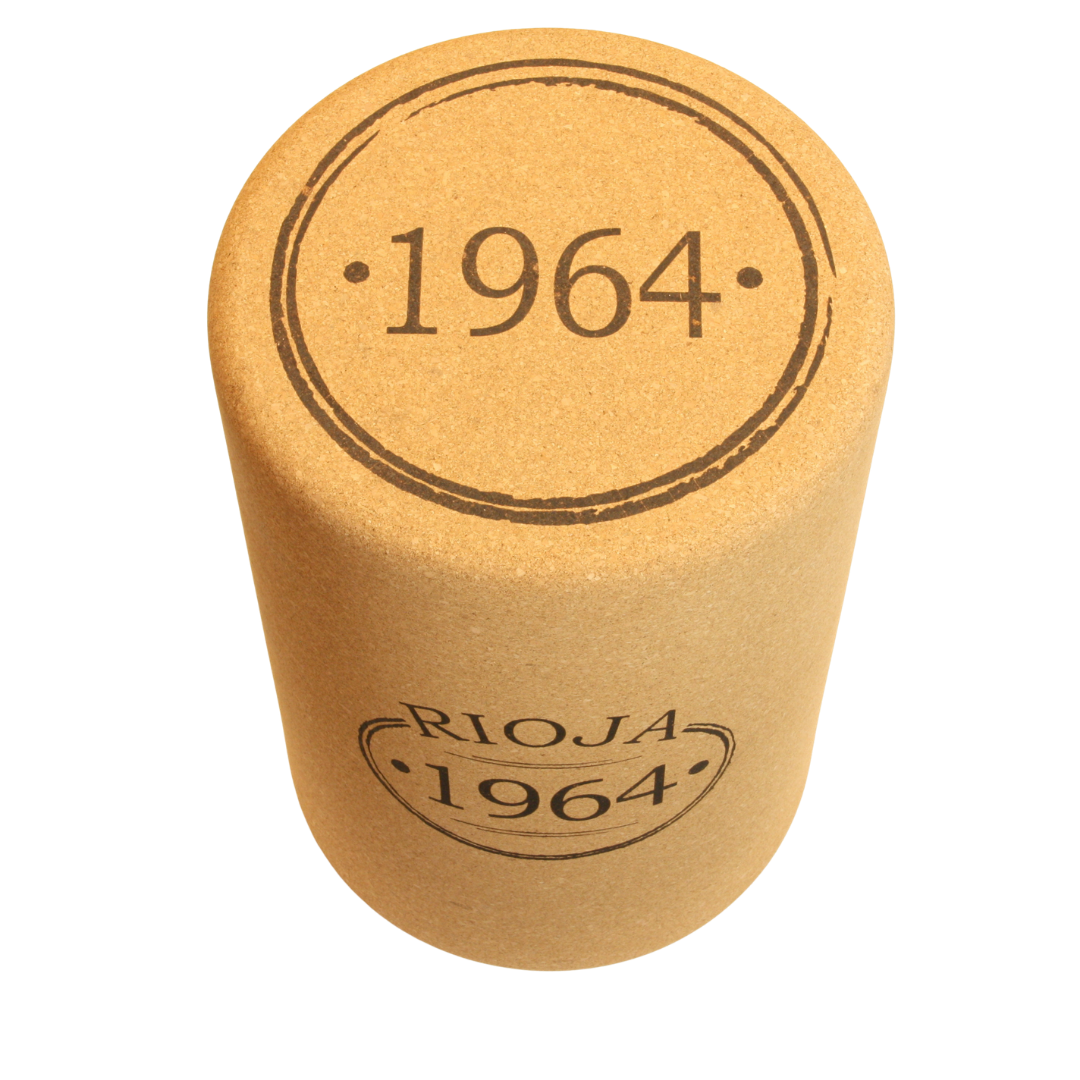 verKORKst Premium Kork-Hocker in Form ein riesigen Weinkorken * Individualisierbar * XL Kork Barhocker * Weinhocker * Bar Stool