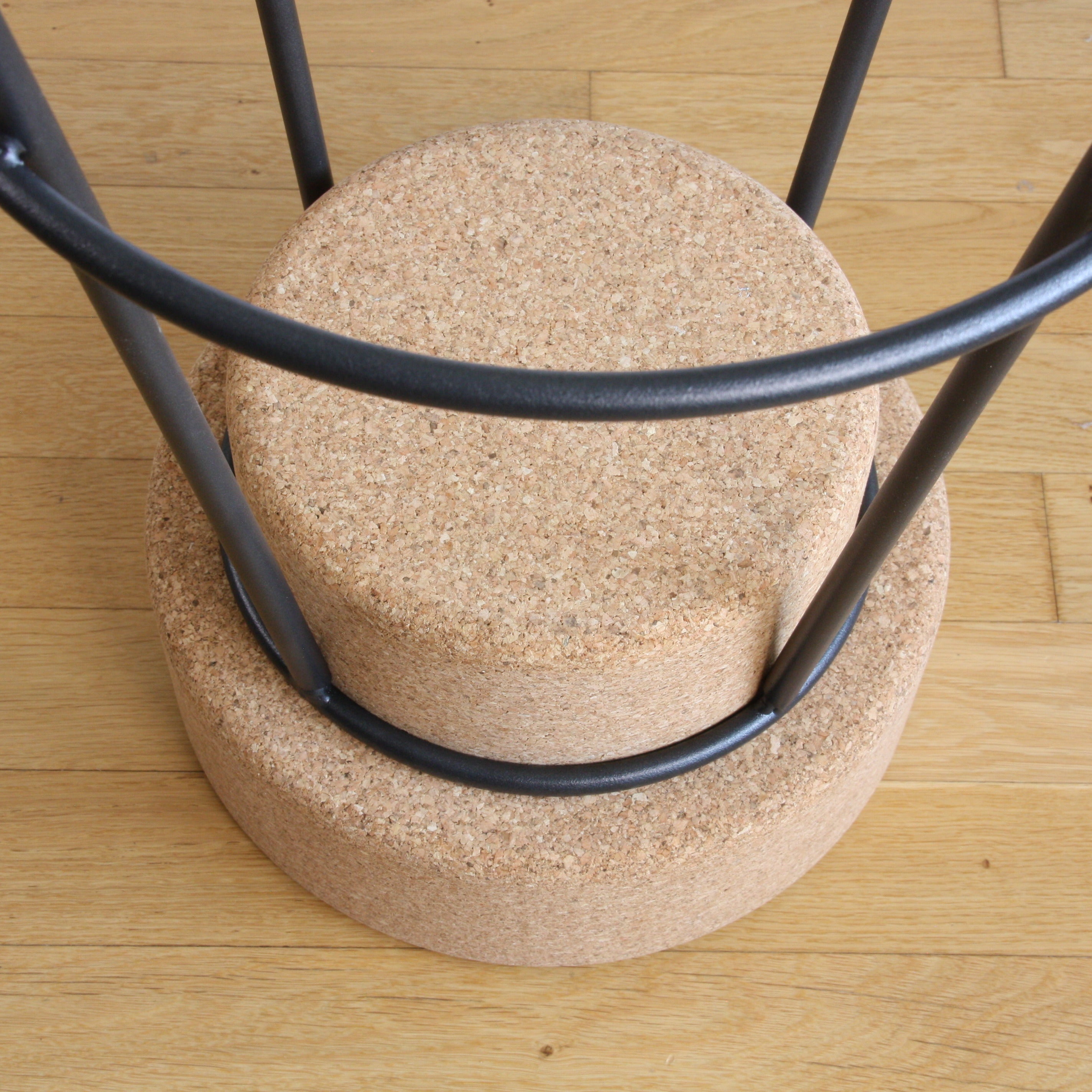verKORKst Premium Barhocker aus Kork und Metall * Individualisierbar * Stopper Hocker * Bar Stool * Made in Portugal