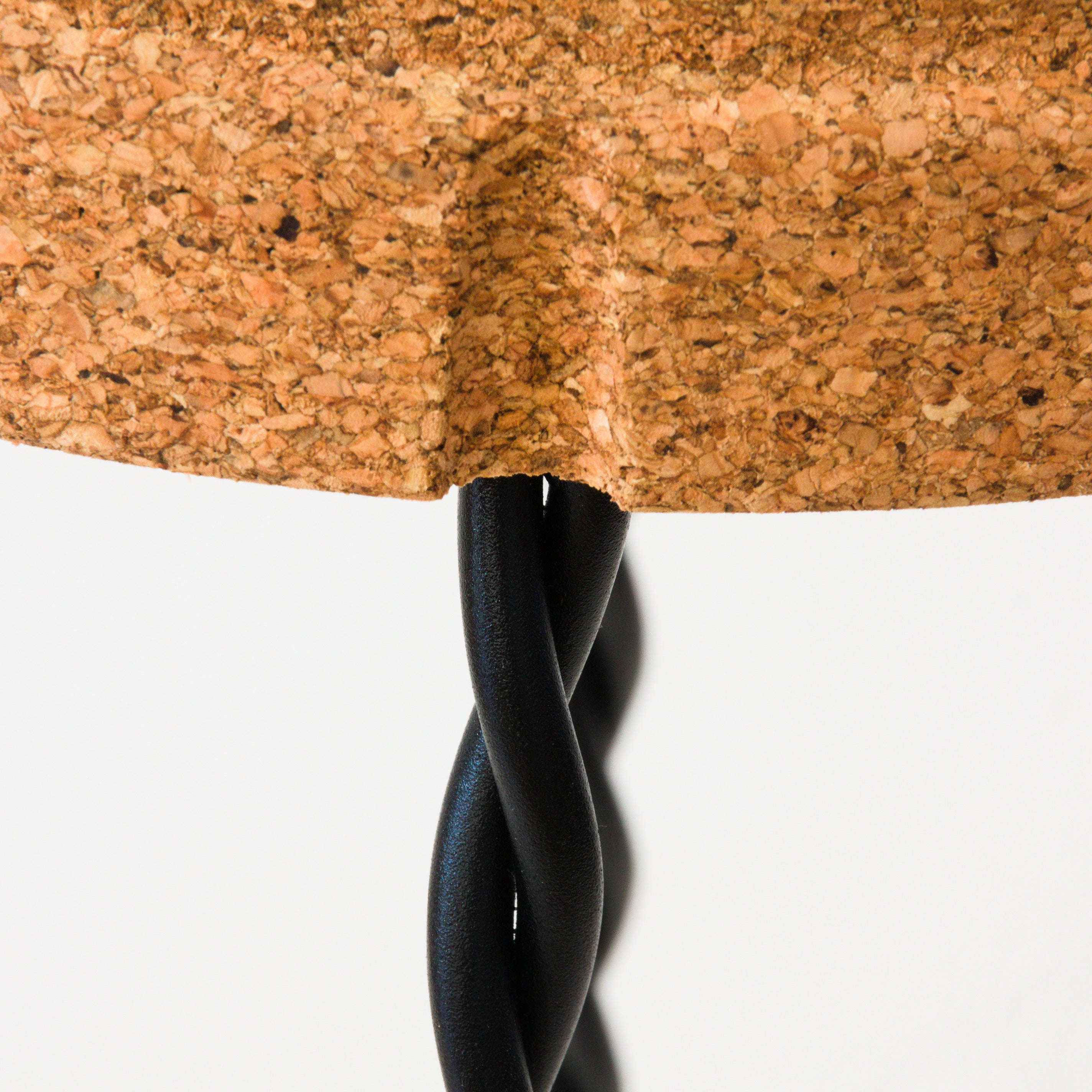 VERKORKst premium champagne bar stool made of cork and metal * Muselet design * Vintage side table * vegan * Made in Portugal