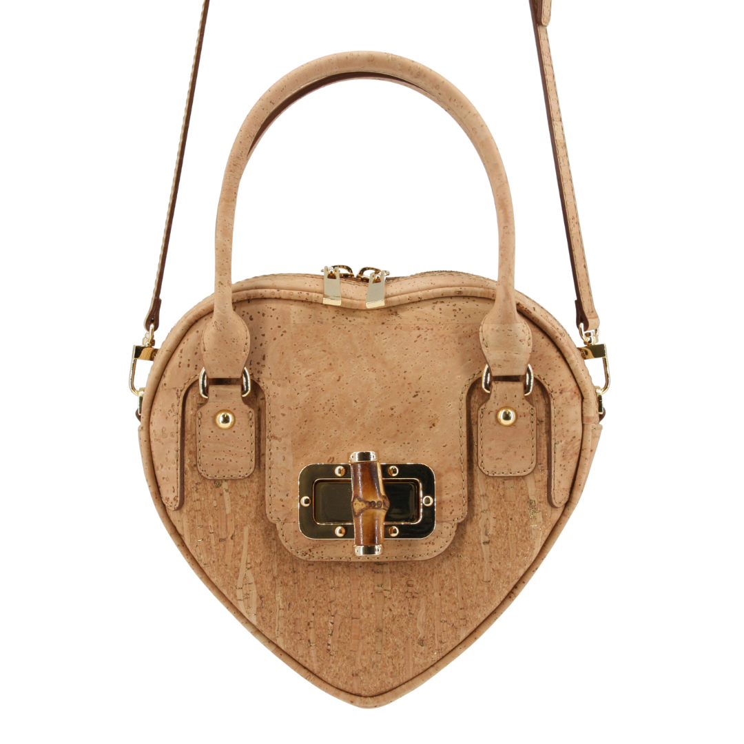 Kork Handtasche * HI-Serie - Noblesse in Kork * high-end Qualität * Oktoberfest Tasche * Wiesn Tasche * Dirndl Tasche * Umhängetasche für Frauen * vegan *  handmade in Portugal