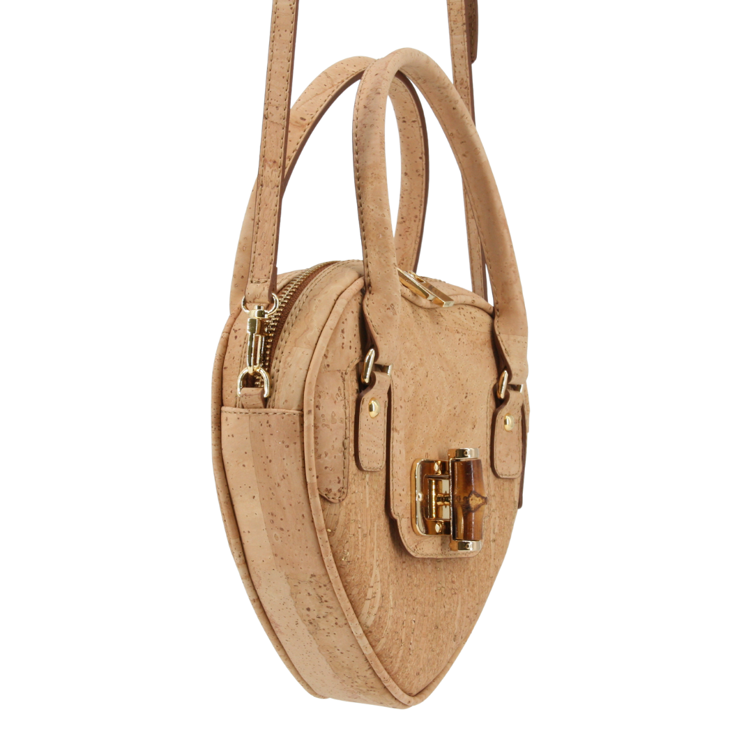 Kork Handtasche * HI-Serie - Noblesse in Kork * high-end Qualität * Oktoberfest Tasche * Wiesn Tasche * Dirndl Tasche * Umhängetasche für Frauen * vegan *  handmade in Portugal