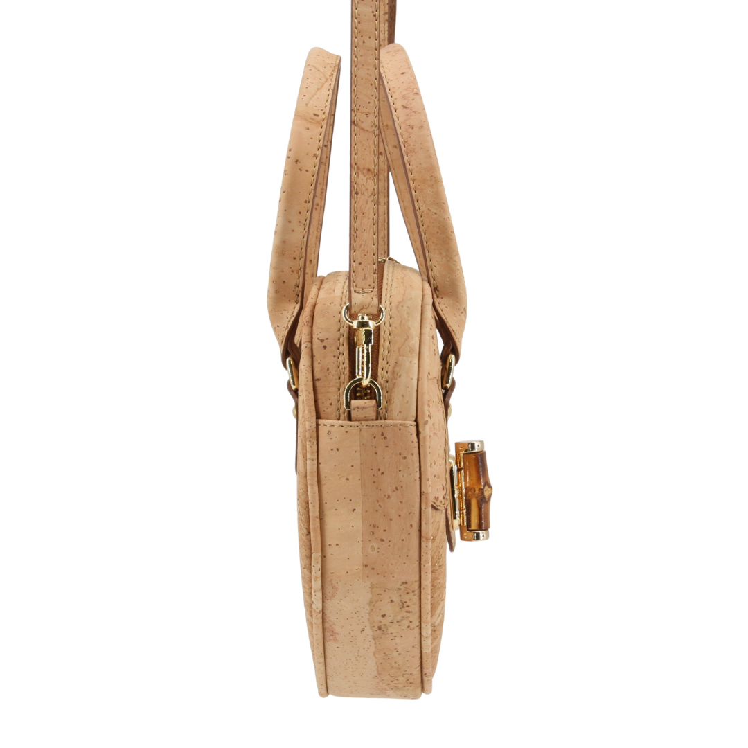 Kork Handtasche * HI-Serie - Noblesse in Kork * high-end Qualität * Oktoberfest Tasche * Wiesn Tasche * Dirndl Tasche * Umhängetasche für Frauen * vegan *  handmade in Portugal