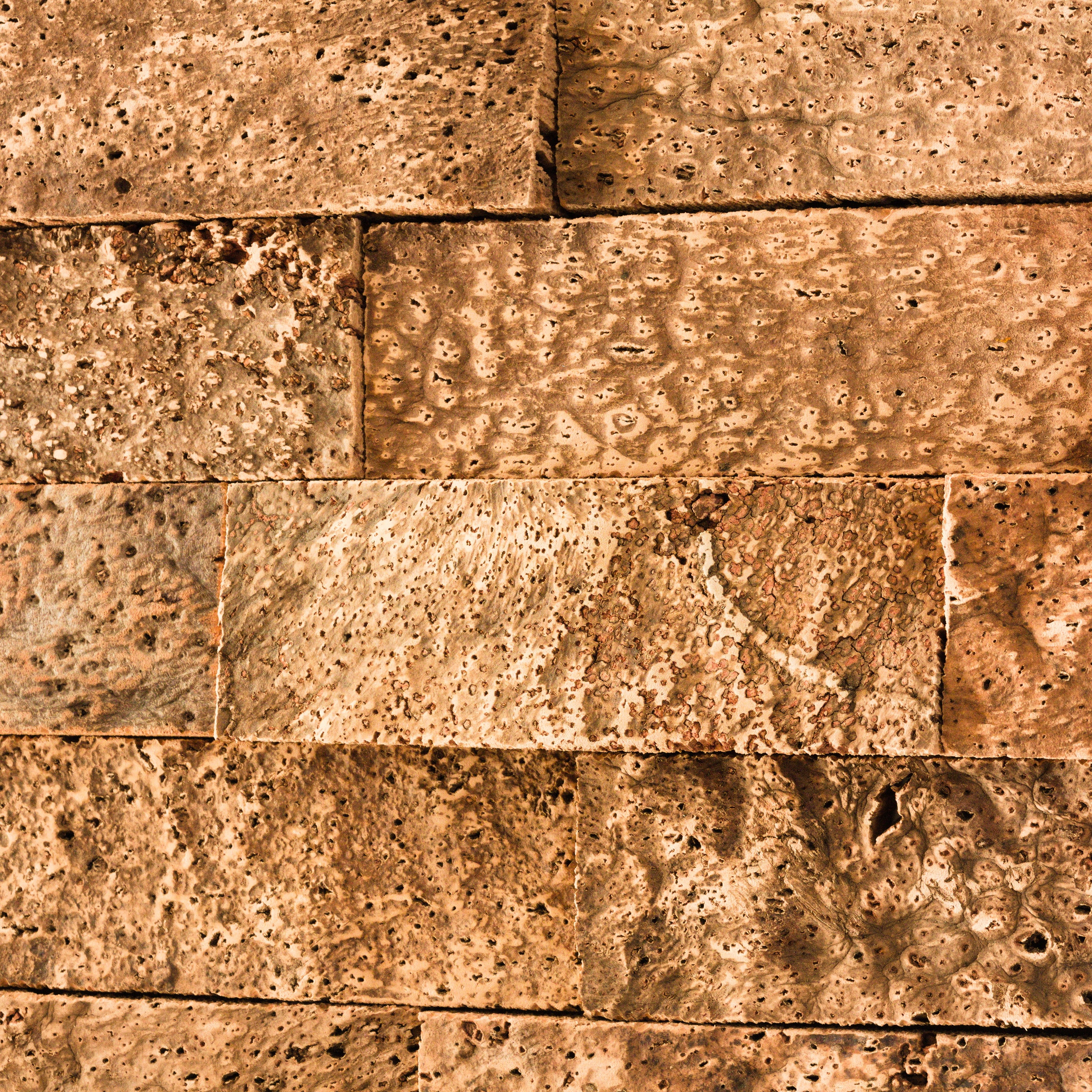 verKORKst premium wall tiles made of cork bark * EUR 228 per sqm * wall covering 3D optics * wall panels made of cork * wall decoration * cork tiles