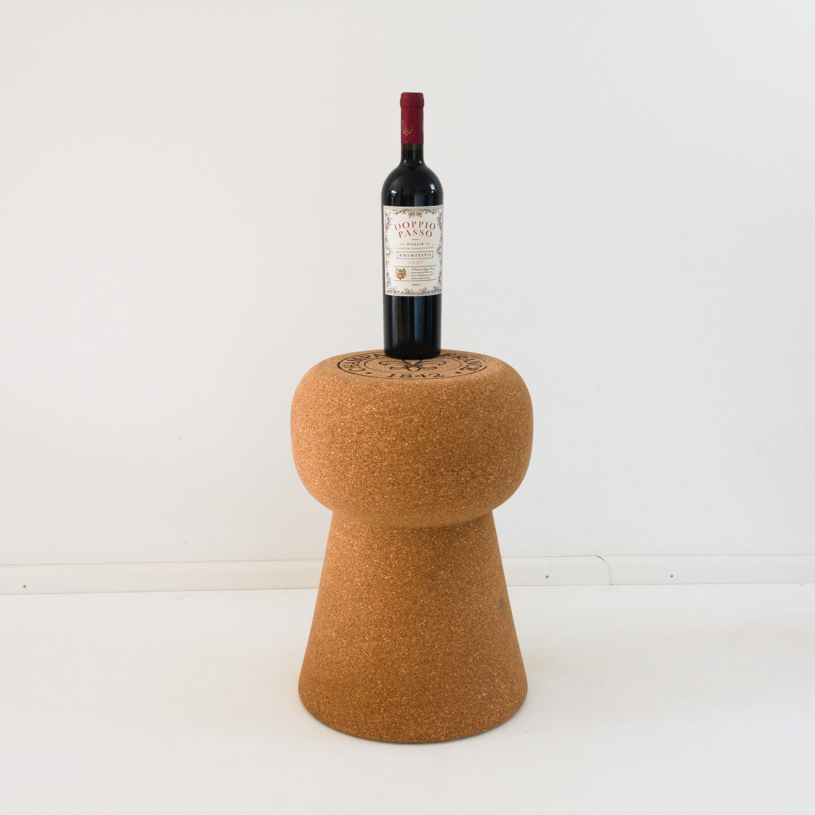 Champagne Cork Side Table
