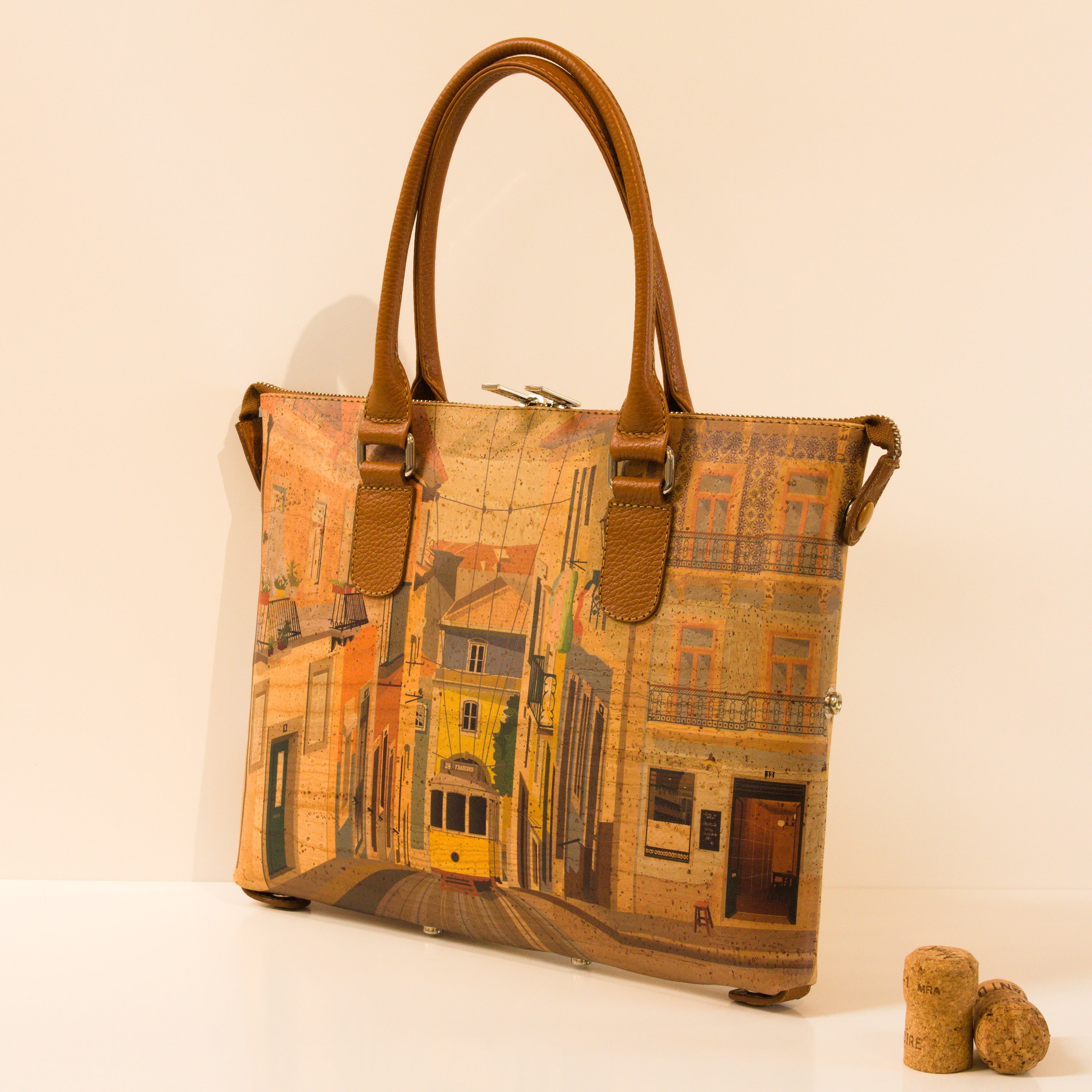 Cork handbag 3in1 * 2 sizes * different designs * shoulder bag for women * crossbody * shopper * handmade in Portugal