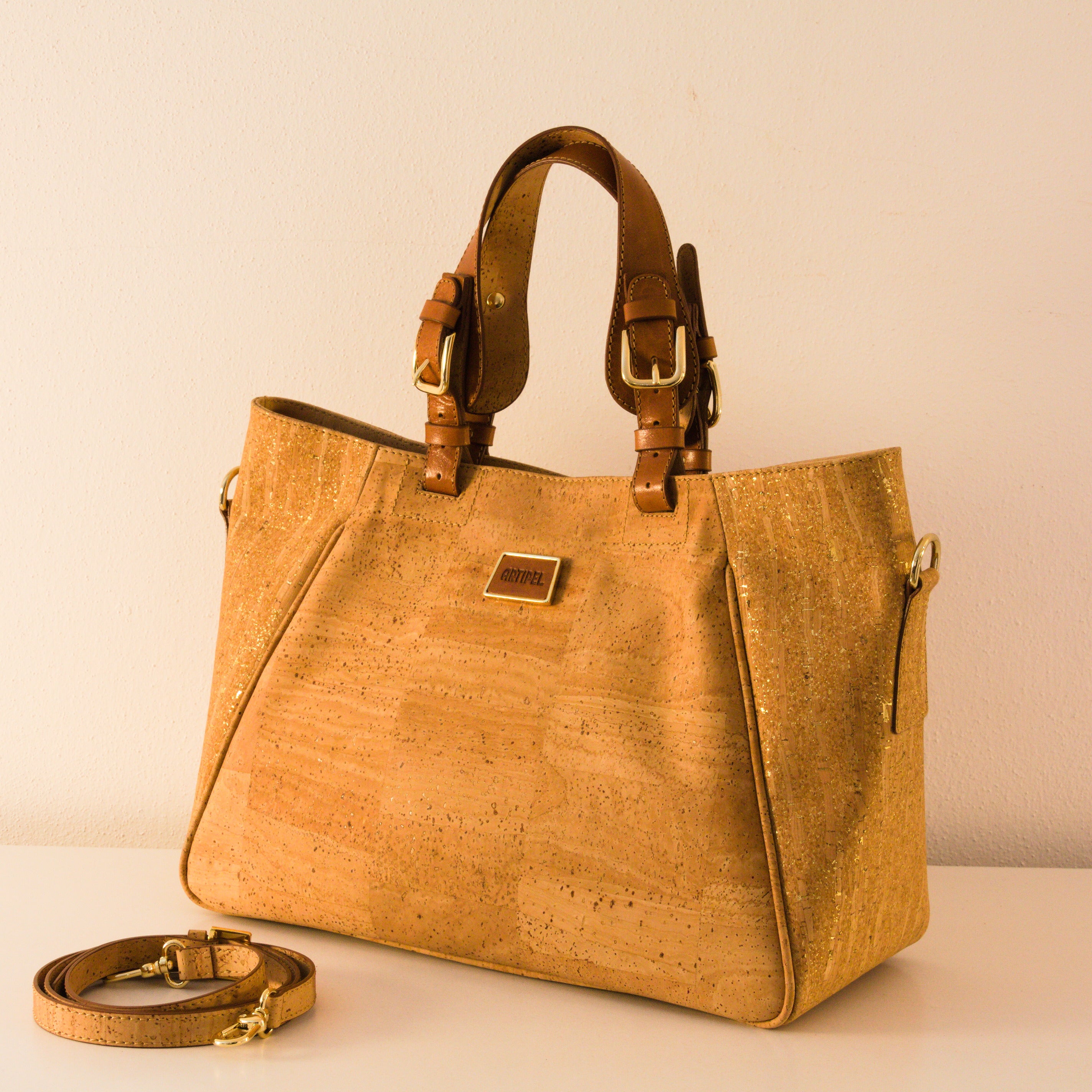 Kork Handtasche * in 2 Größen * Umhängetasche für Frauen * Crossbody * Shopper * handmade in Portugal