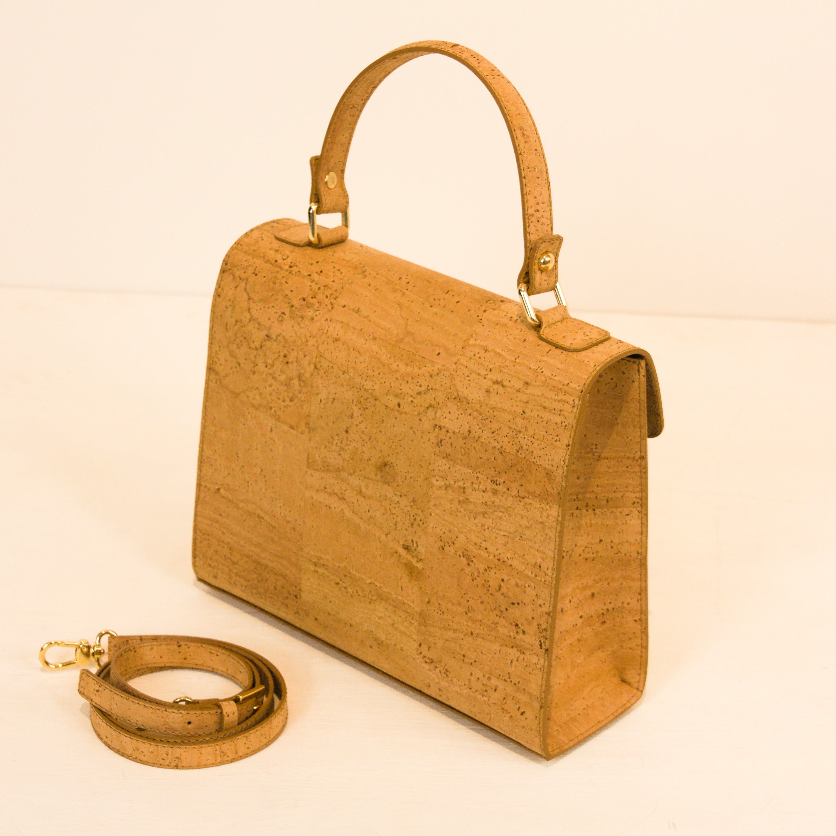 Cork handbag * in 2 colors * vegan * shoulder bag for women * crossbody * shopper * handmade in Portugal