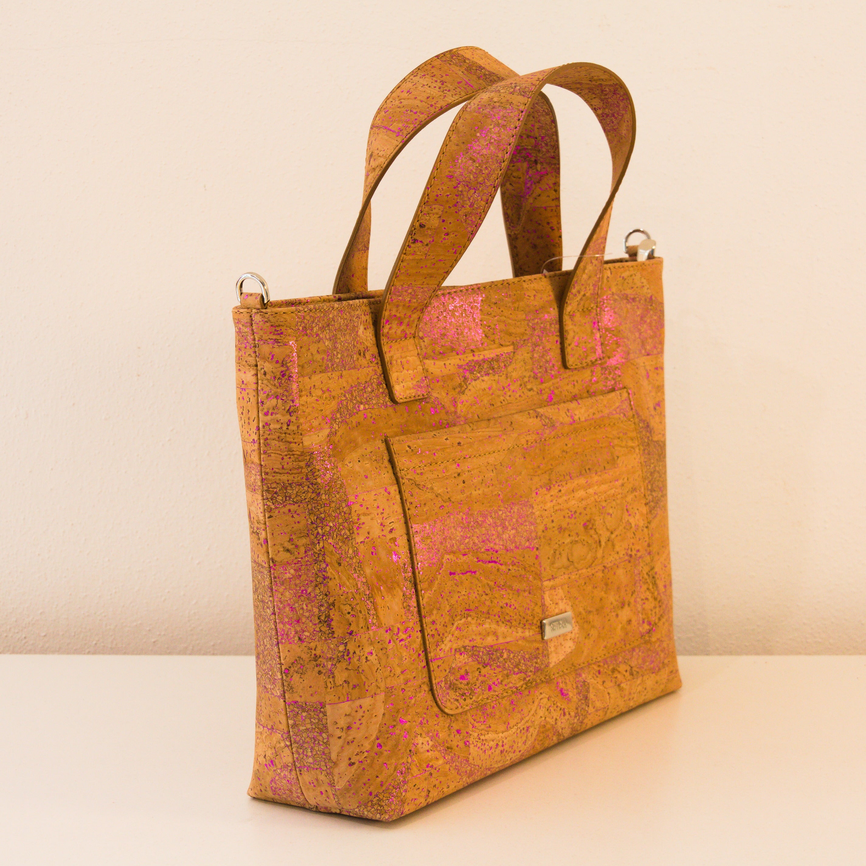 Cork handbag * in 2 sizes and 2 colors * vegan * shoulder bag for wome