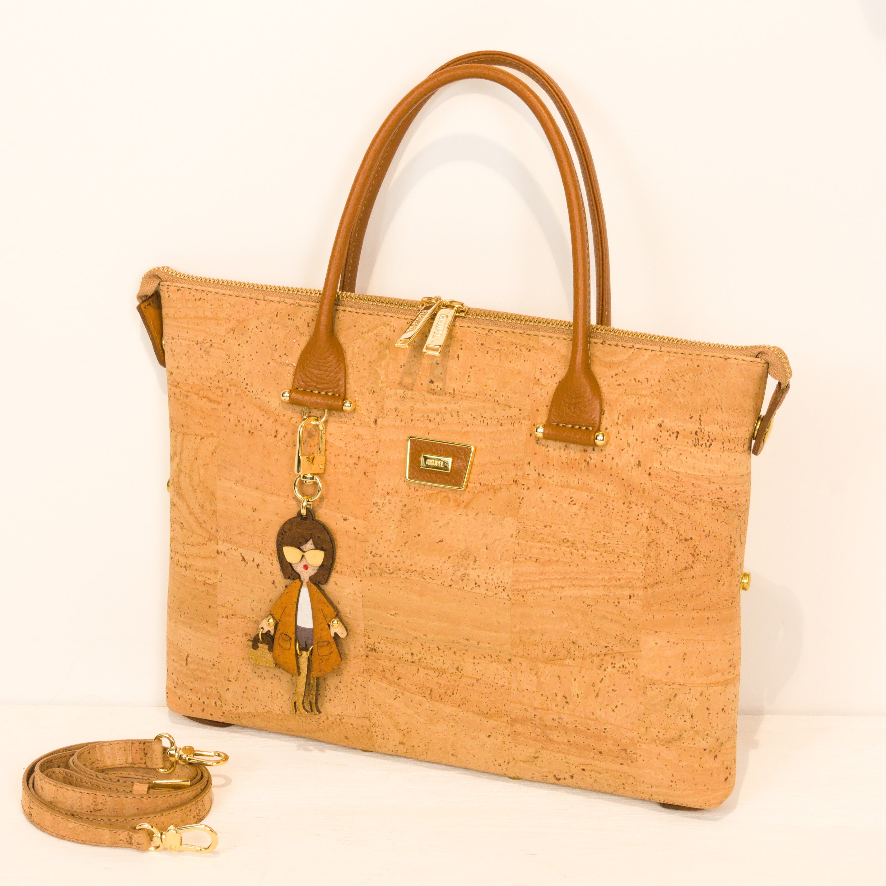 Kork Handtasche 3in1 * 2 Größen * verschiedene Designs * Umhängetasche für Frauen * Crossbody * Shopper * handmade in Portugal